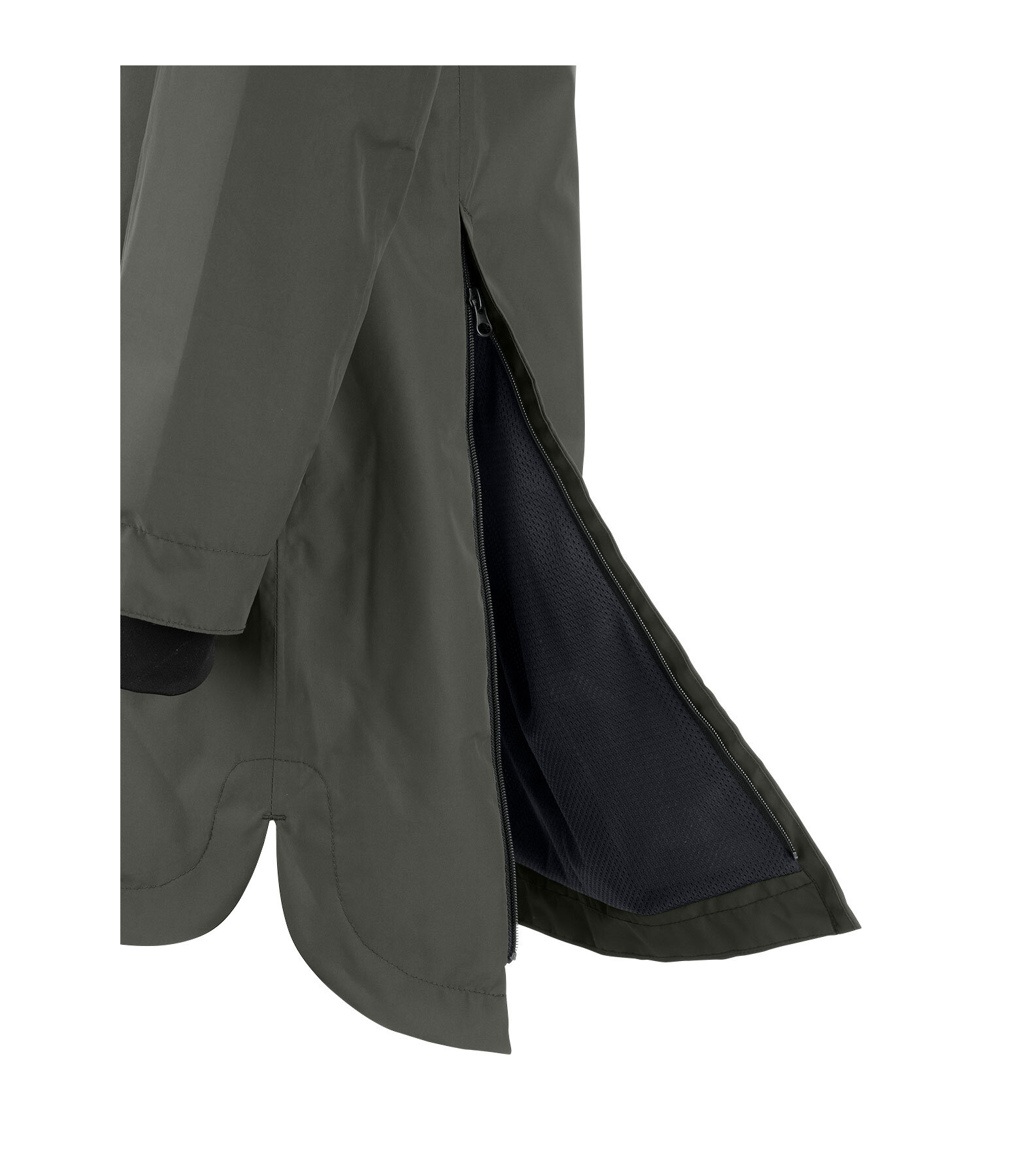 functionele rij-jas Jule Life Cycle met capuchon