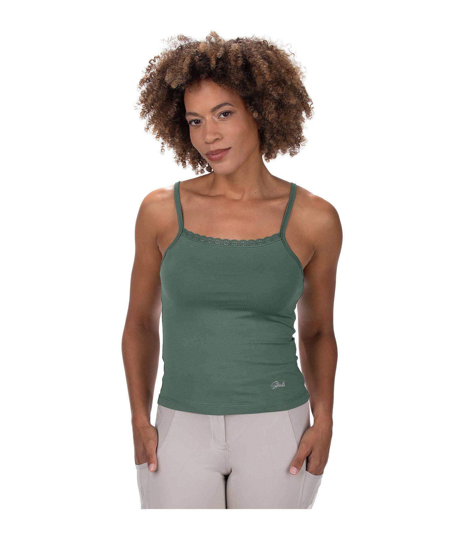 top met spaghettibandjes Alisa