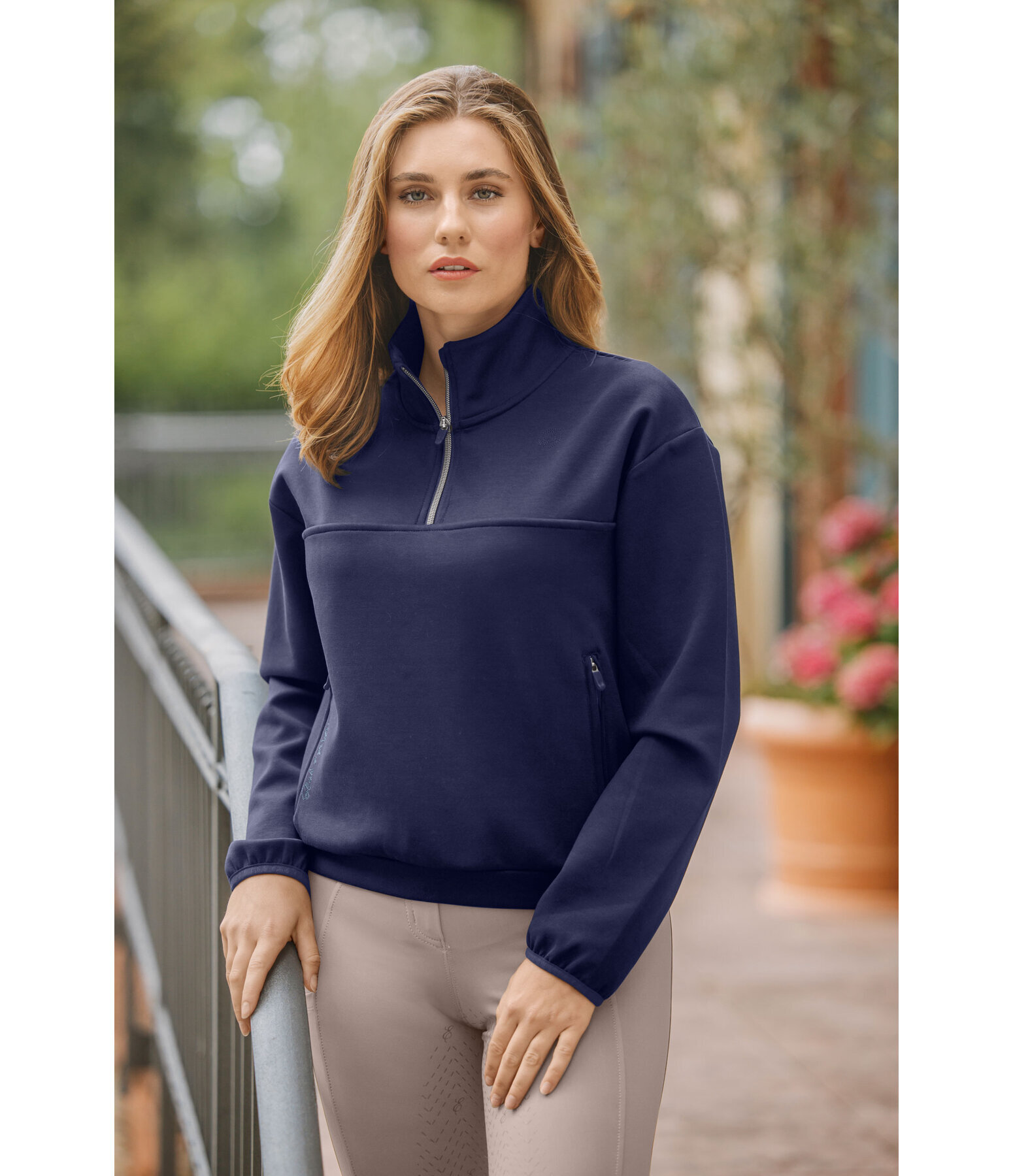 cropped sweat pullover Alessa