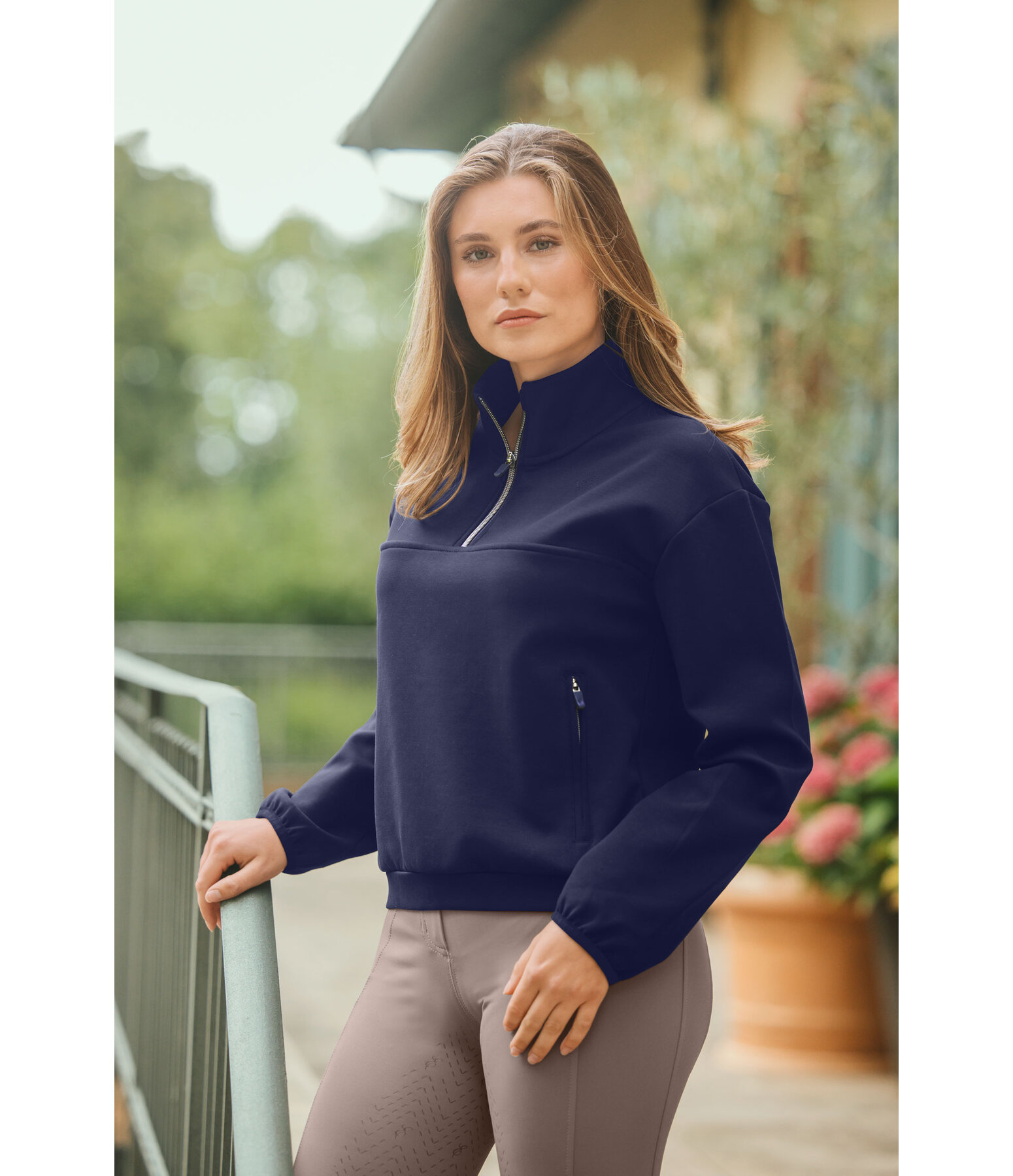 cropped sweat pullover Alessa