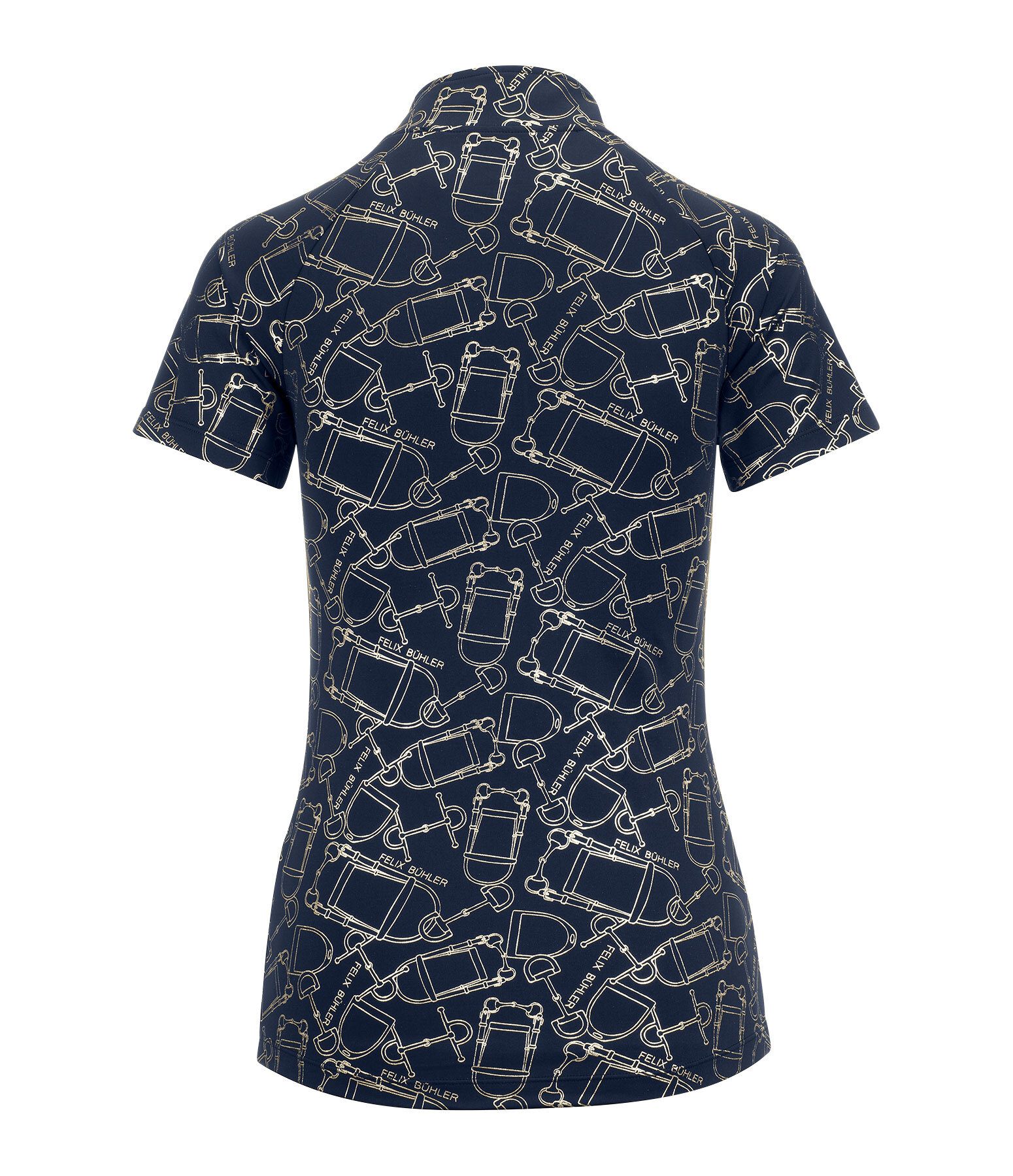 functioneel shirt met ritssluiting Amber