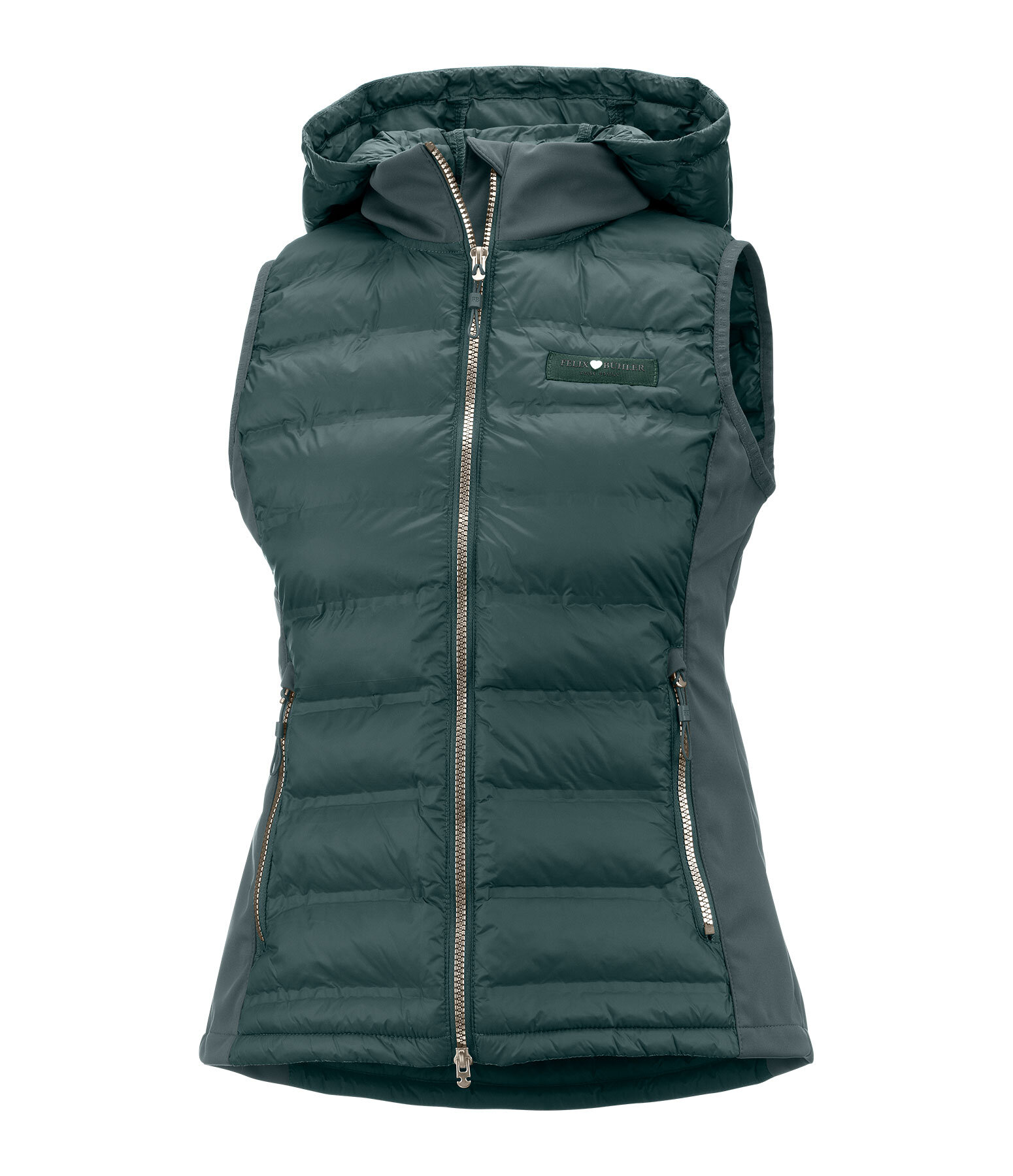 combi bodywarmer Josy met capuchon