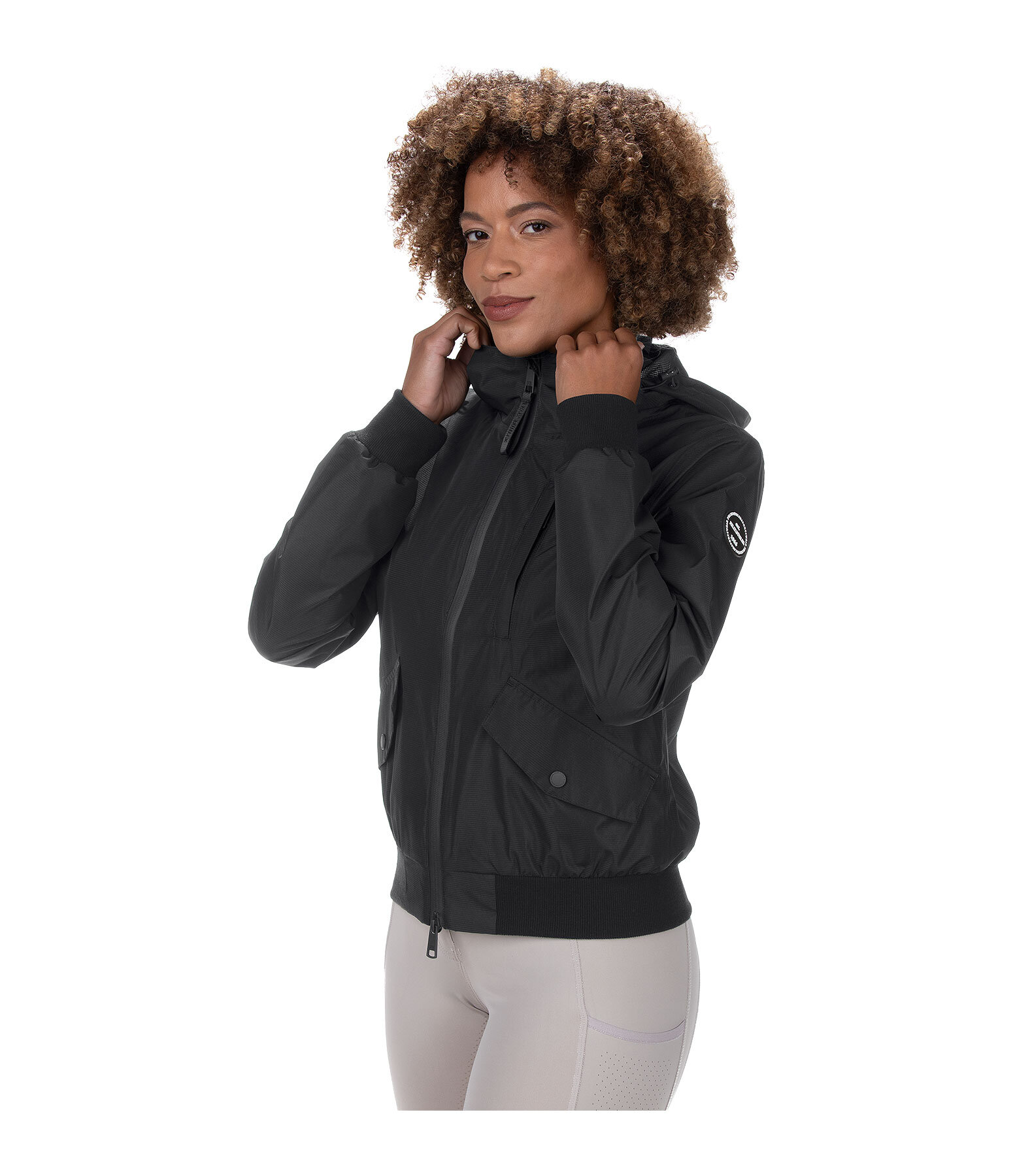 functionele blouson Ines Life Cycle met capuchon