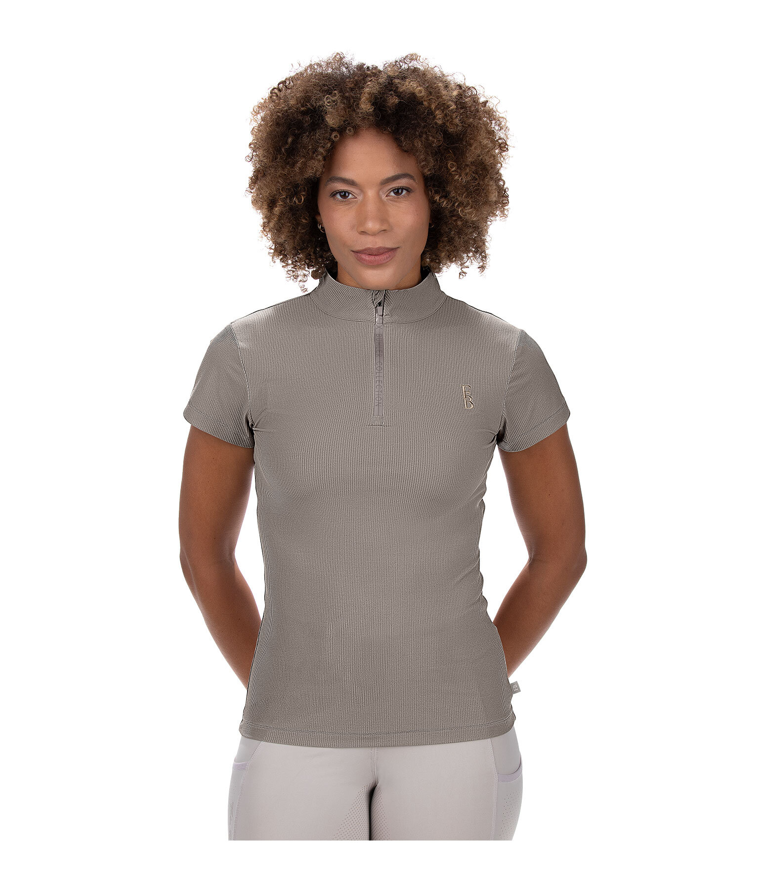 zip-functioneel shirt Jonna