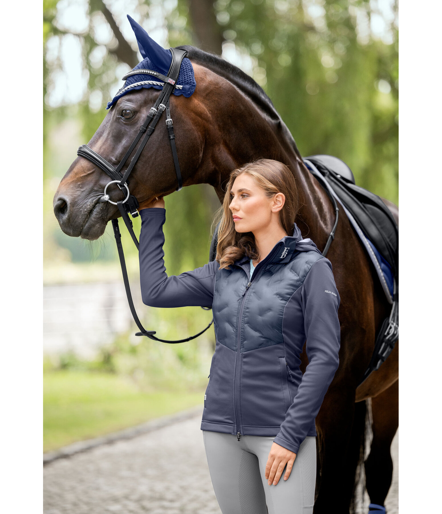 combi-jas met capuchon Lina