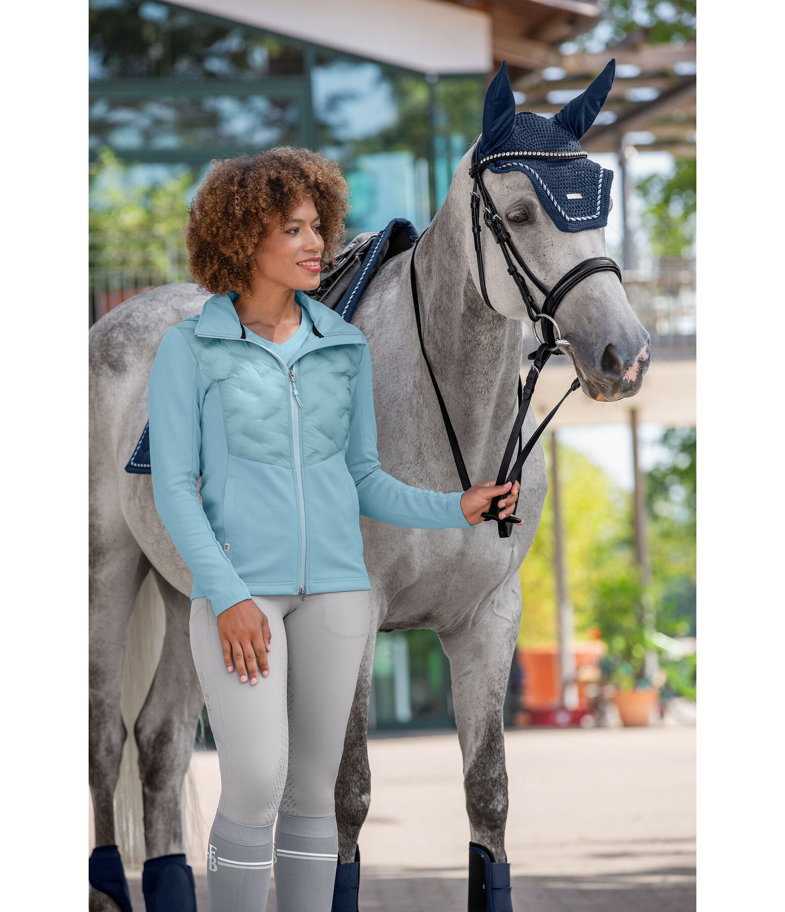 combi-jas met capuchon Lina