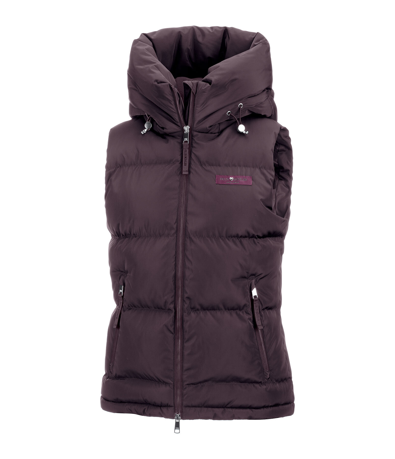 bodywarmer Kaya met capuchon