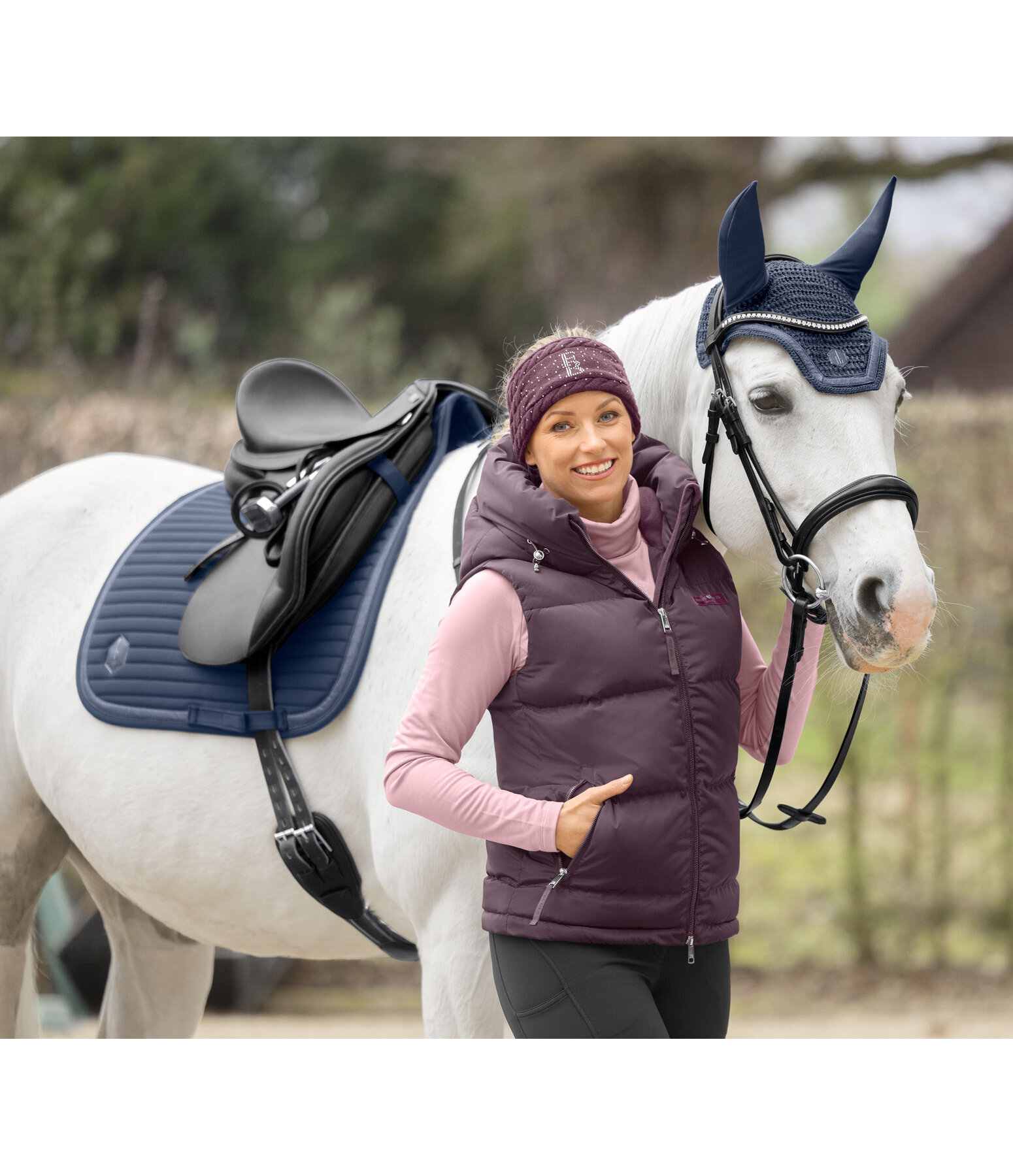 bodywarmer Kaya met capuchon