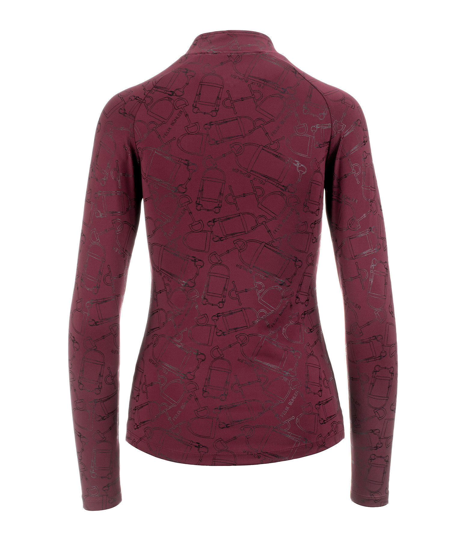functioneel shirt met ritssluiting Julia