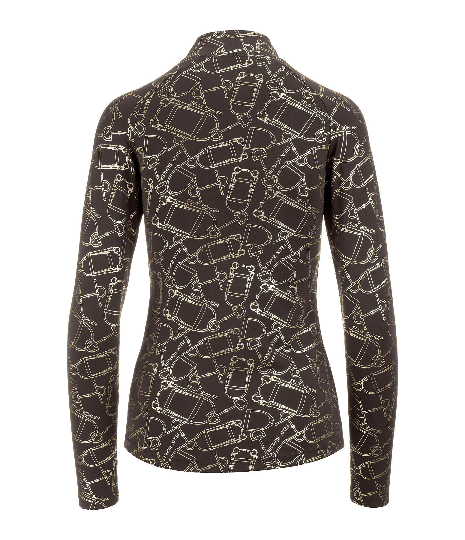 functioneel shirt met ritssluiting Julia