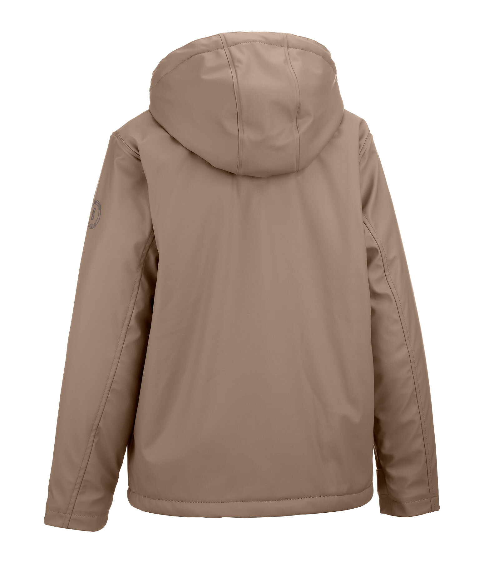 teddyfleece regenjas Nella met capuchon