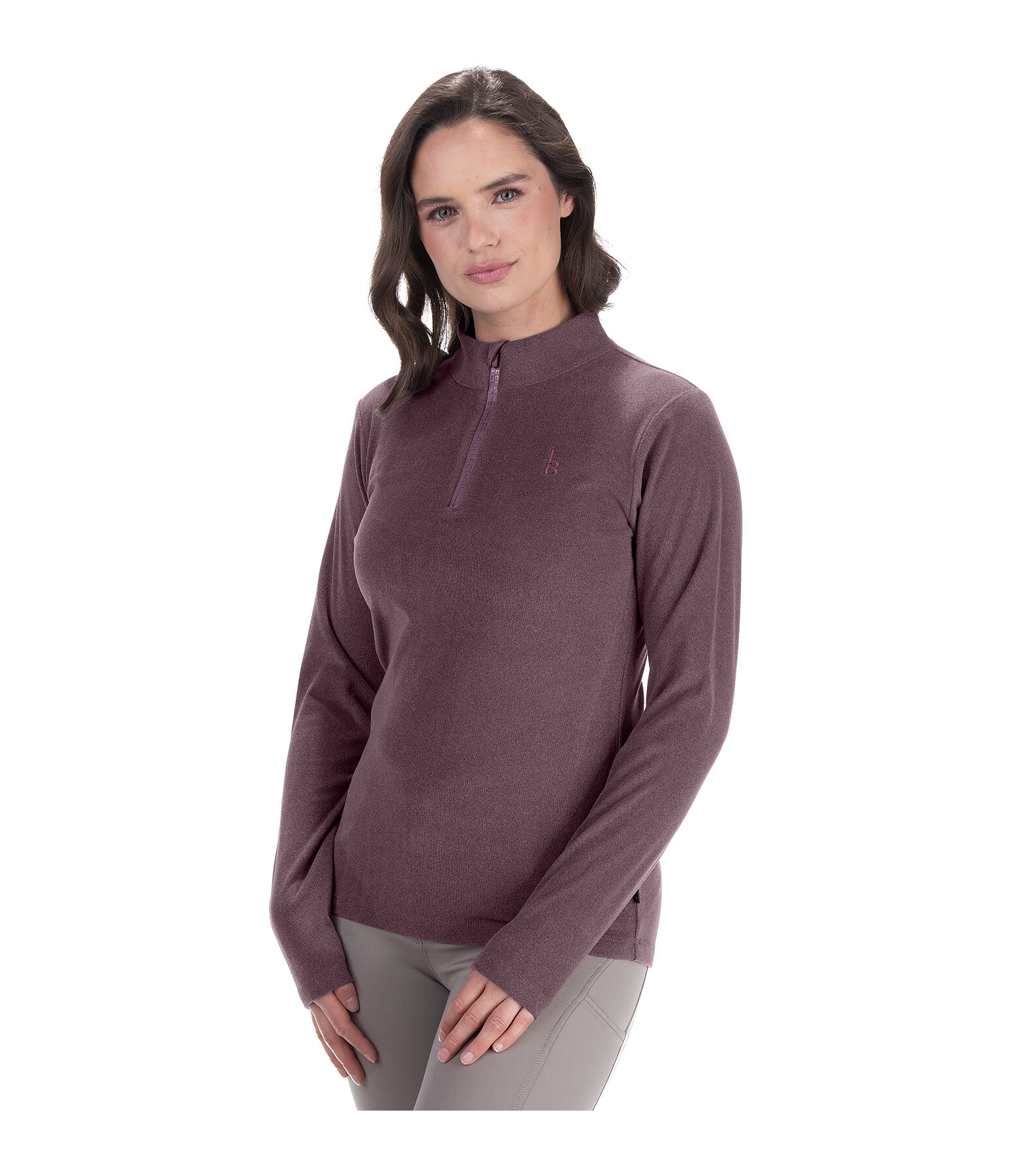 functionele fleece shirt Leni