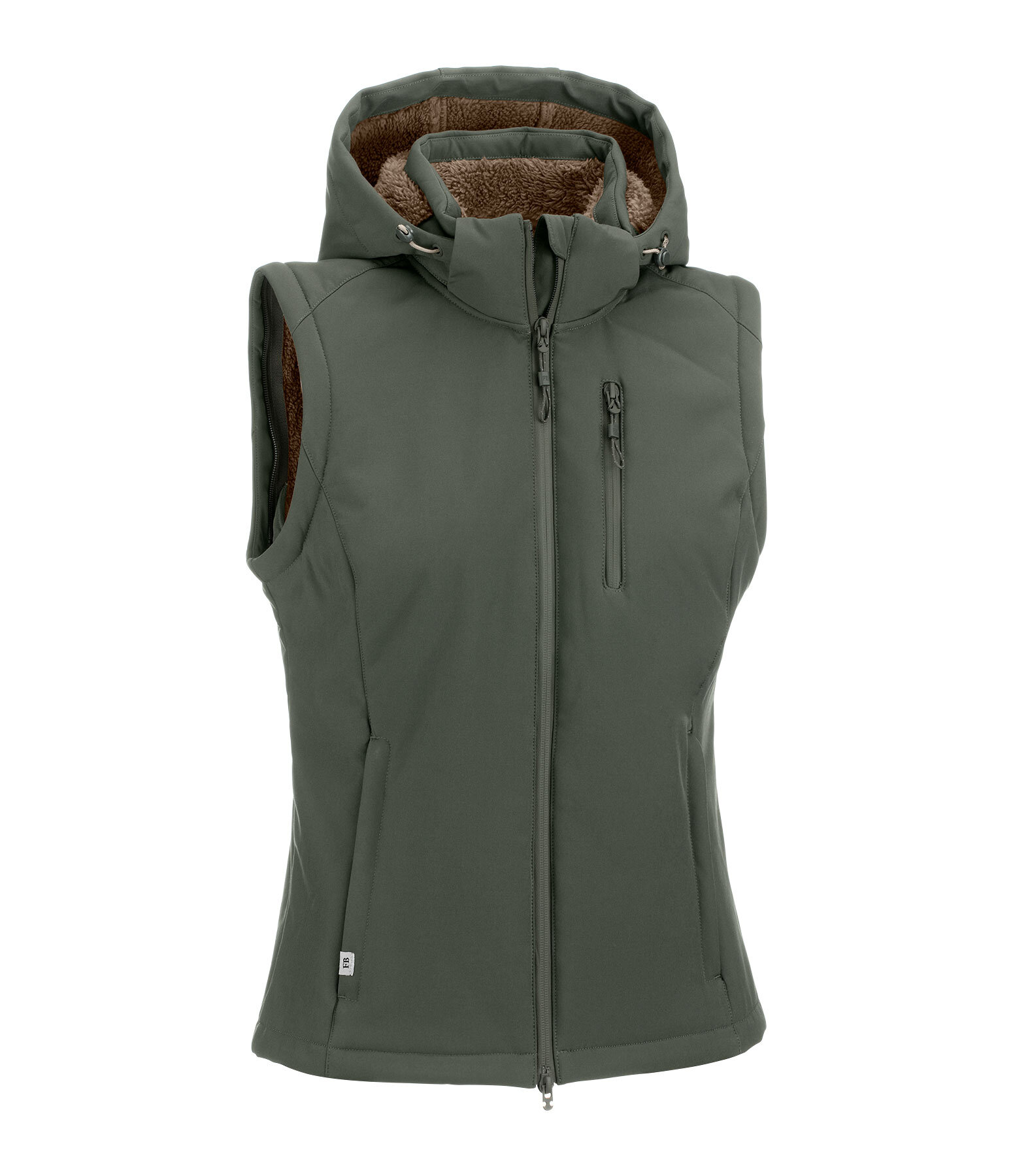 2-in-1 softshelljas Elsa Life Cycle met capuchon