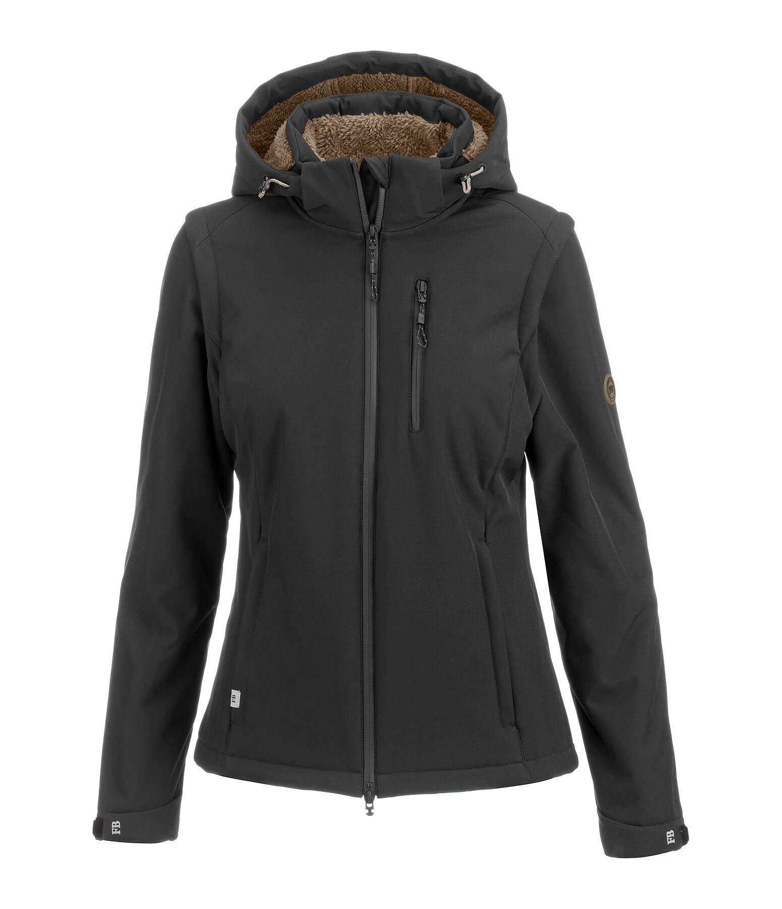 2-in-1 softshelljas Elsa Life Cycle met capuchon