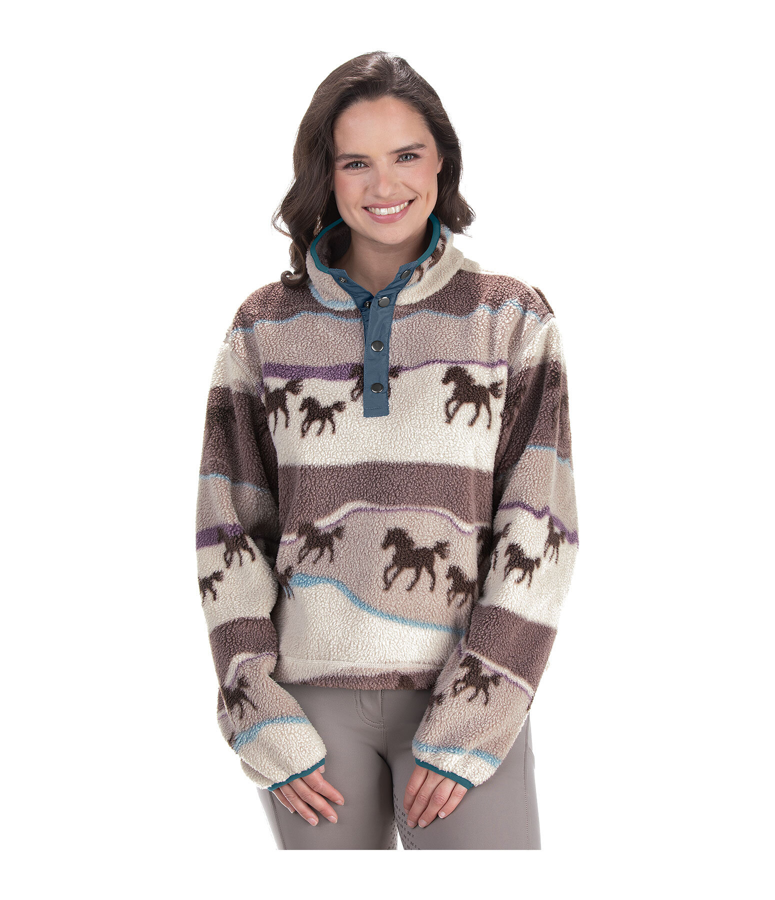 teddyfleece pullover Zuri