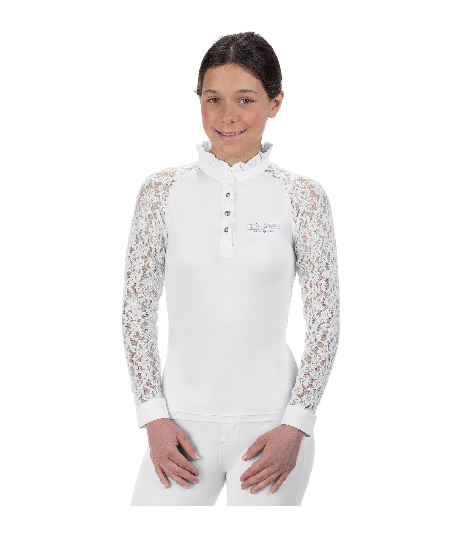 functioneel kids wedstrijdshirt Ella met lange mouwen
