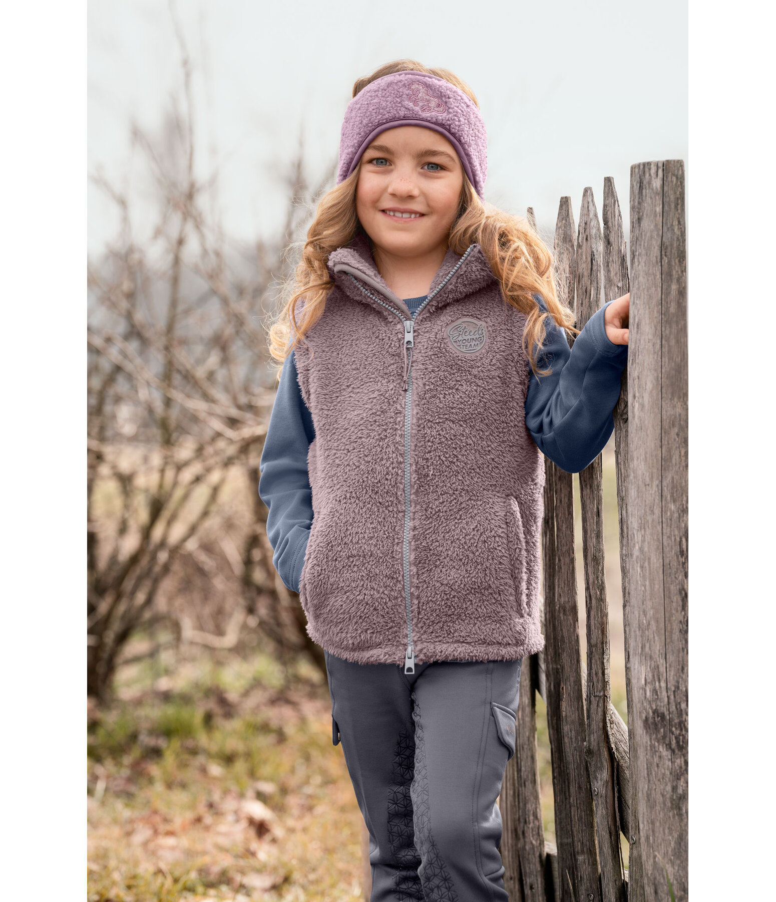 kids teddyfleece bodywarmer Ylvie