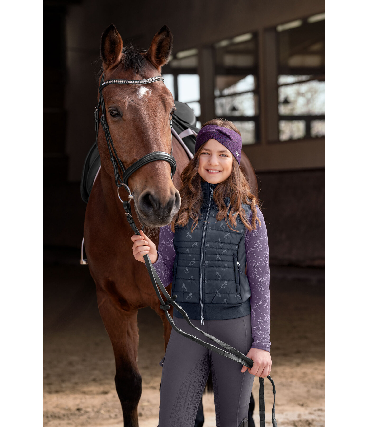 kids combi rij-bodywarmer Sarah II