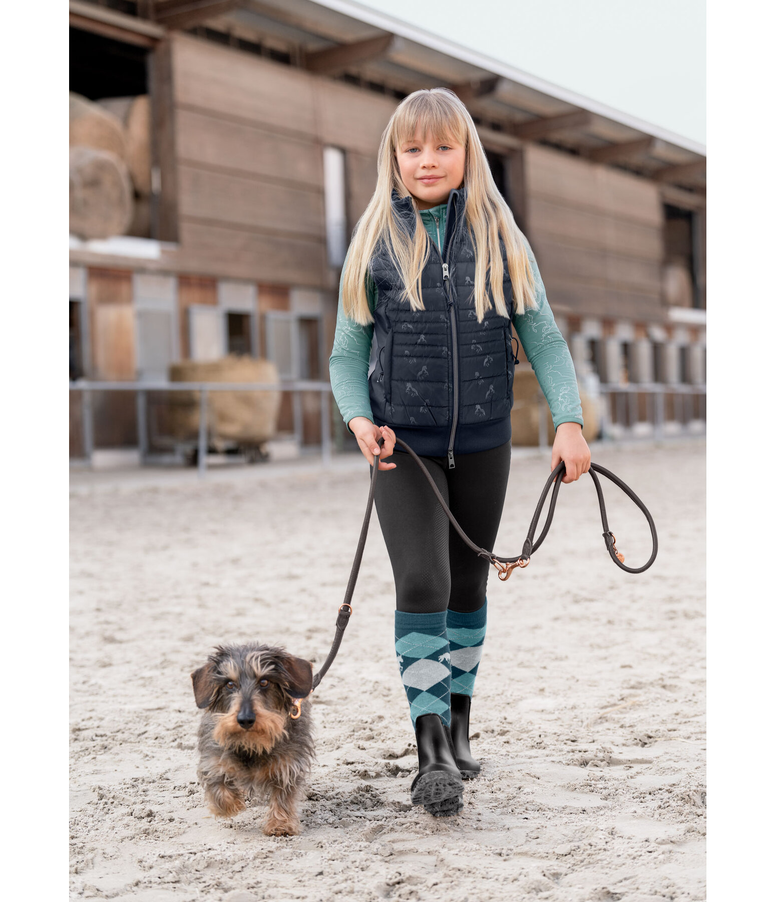 kids combi rij-bodywarmer Sarah II