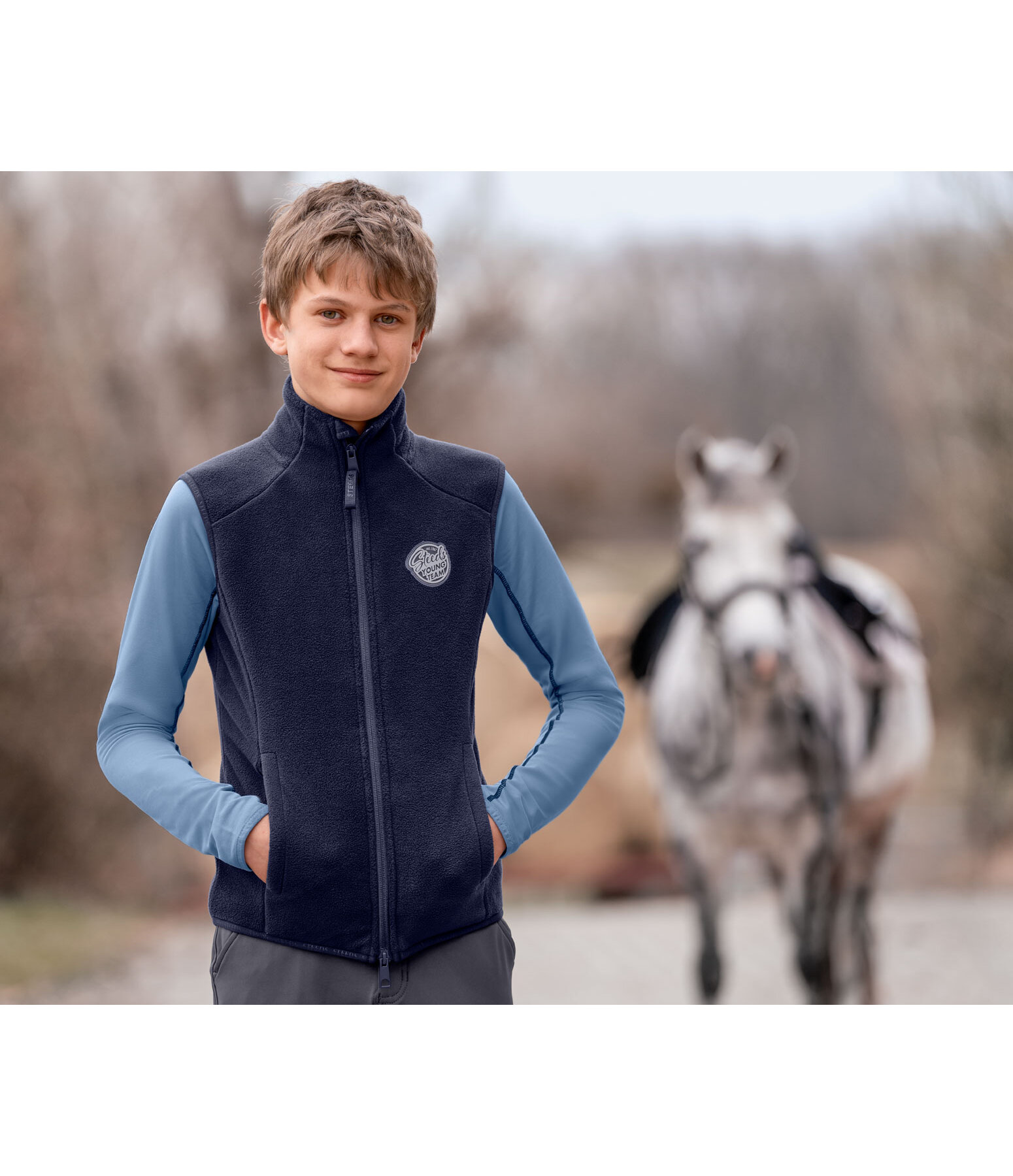 kids fleece bodywarmer Magali