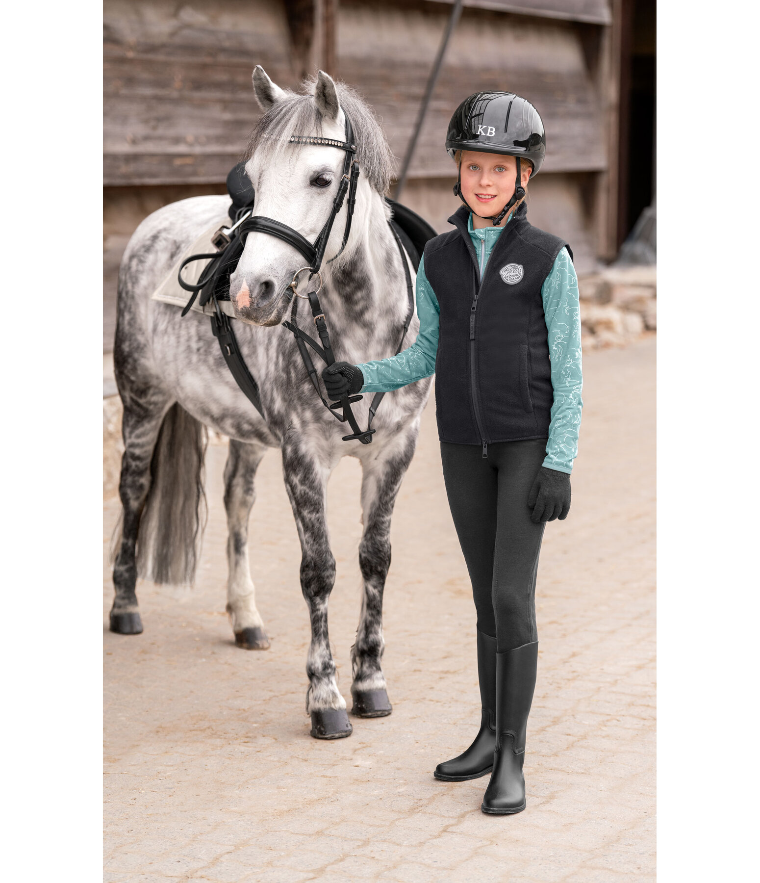 kids fleece bodywarmer Magali
