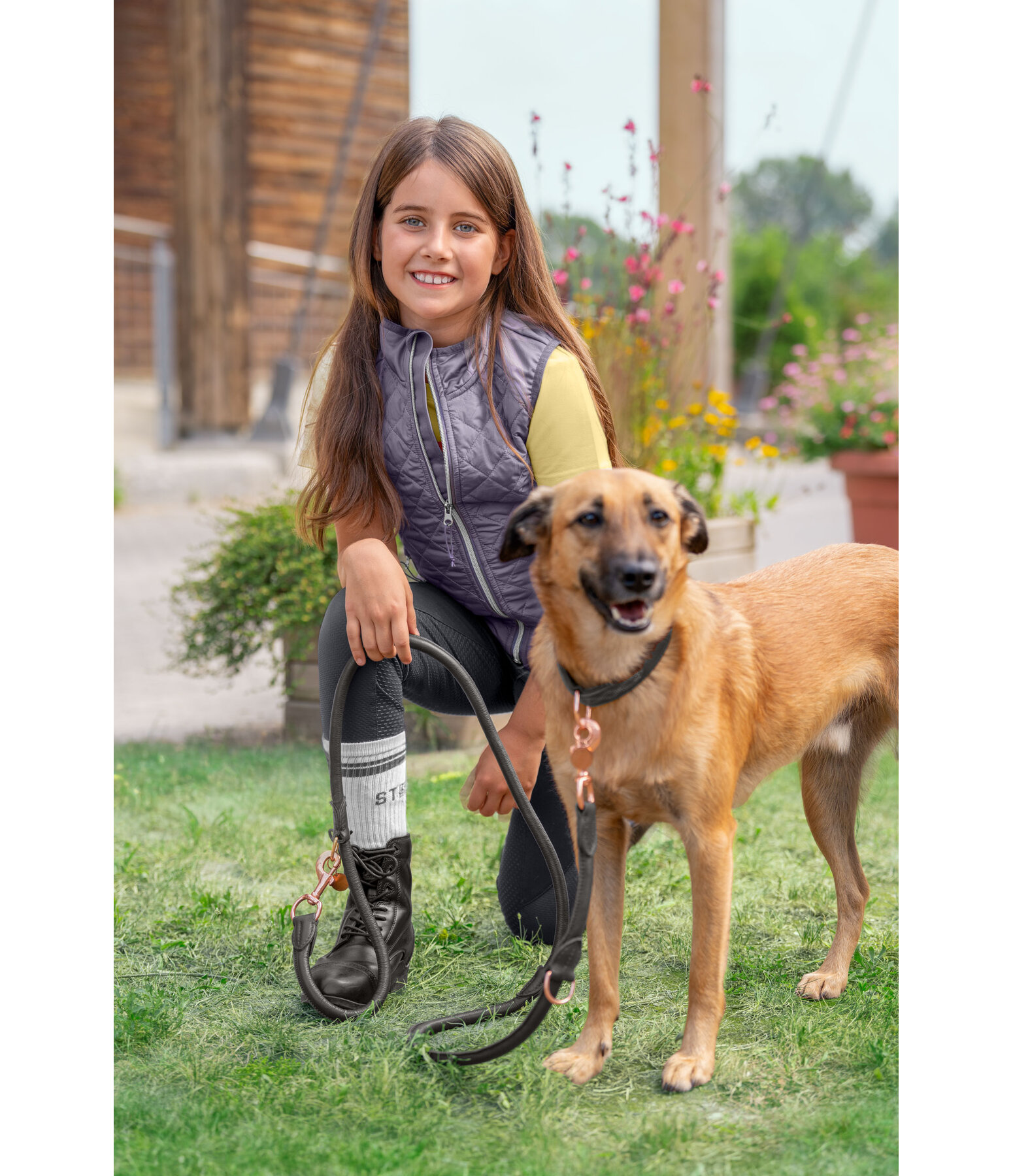 gewatteerde kids combi bodywarmer Mika II