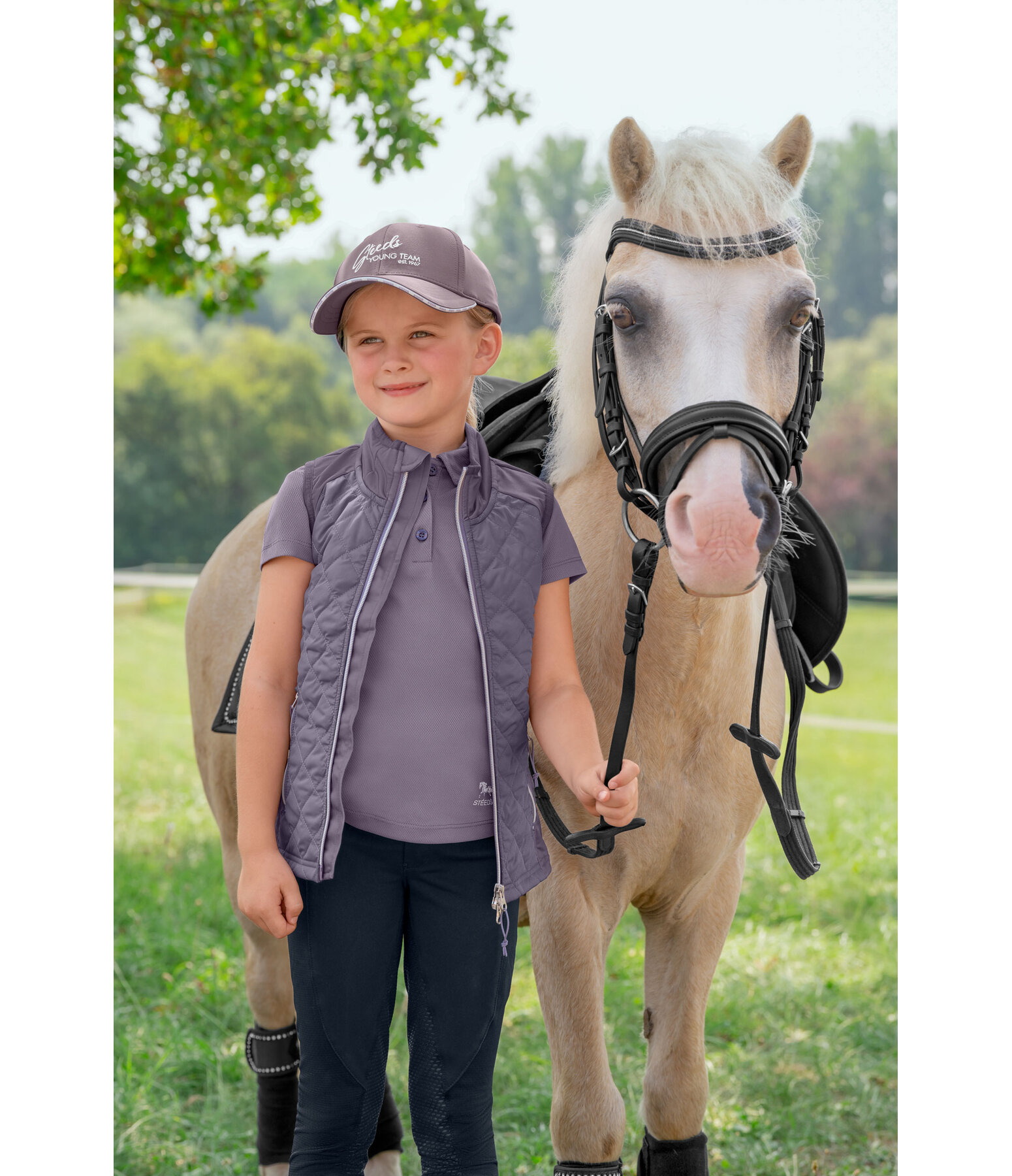 gewatteerde kids combi bodywarmer Mika II