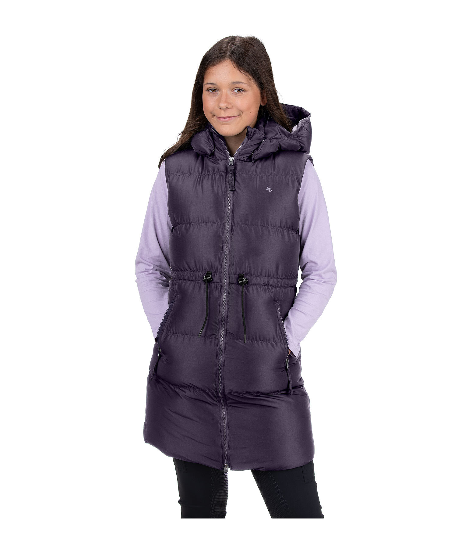 kids lange bodywarmer