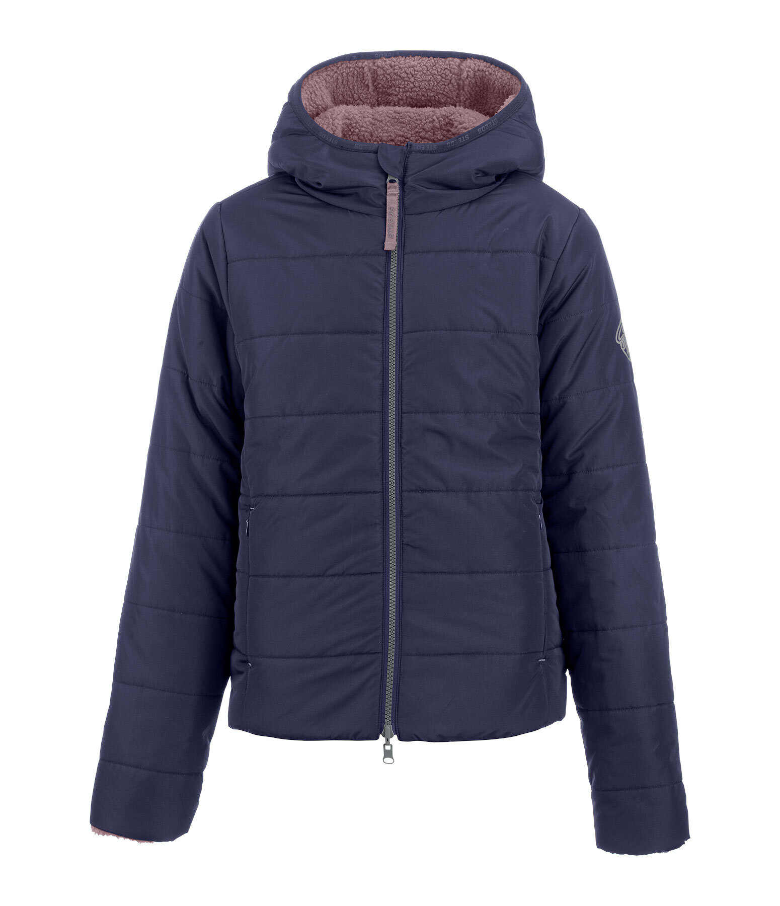 omkeerbare kids winterjas Carli