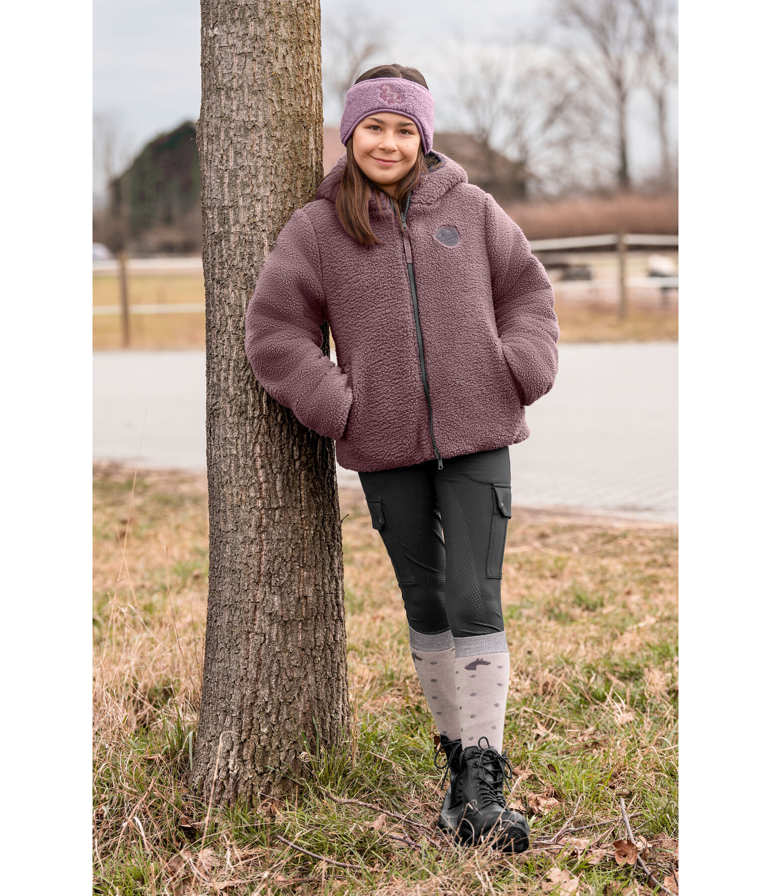 omkeerbare kids winterjas Carli