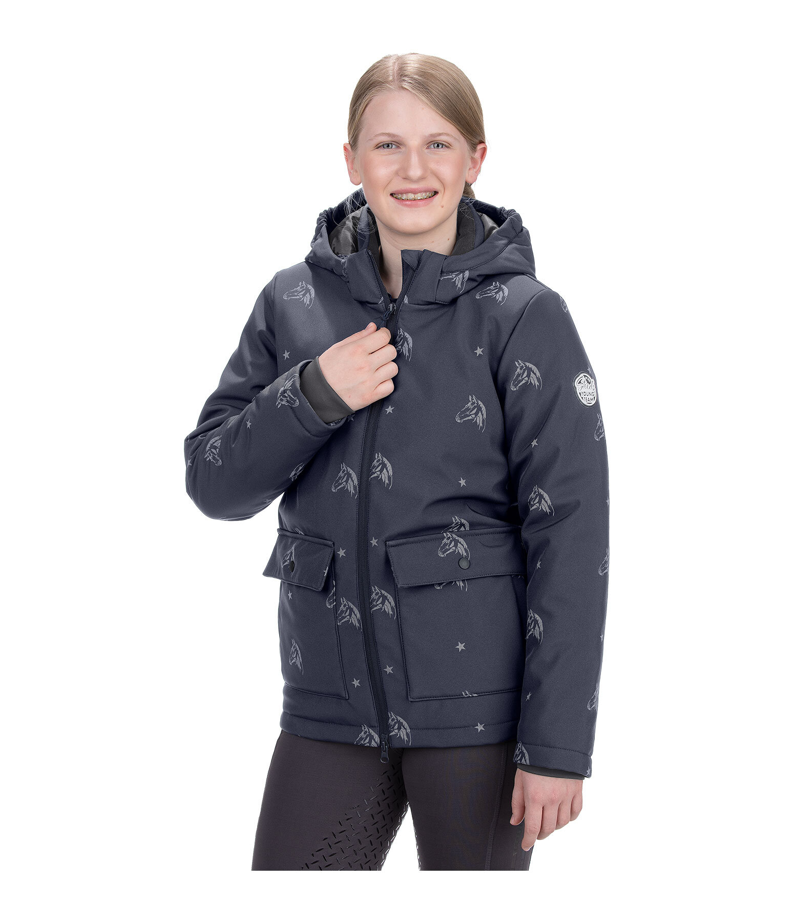kids winter softshelljas Janice II