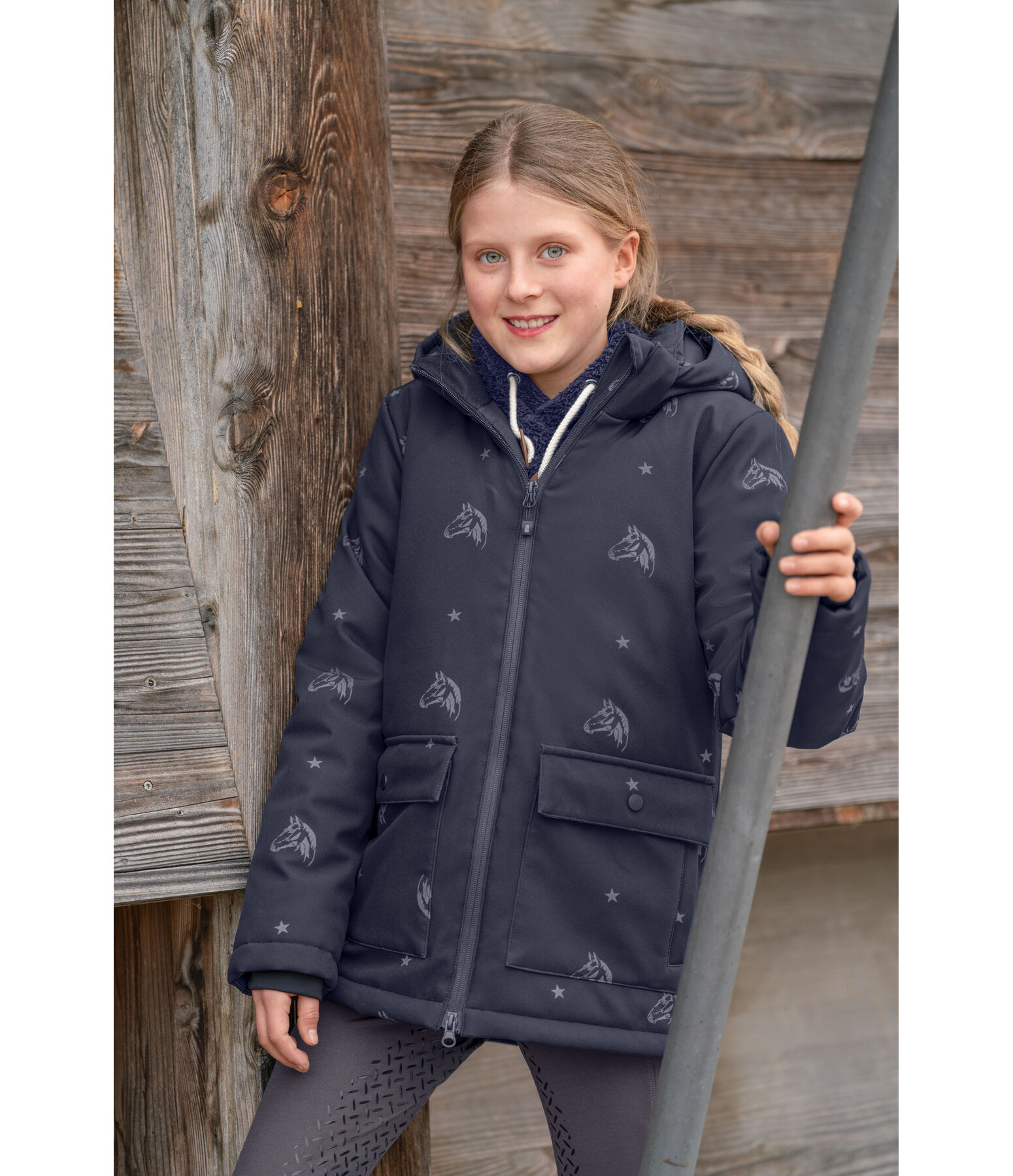 kids winter softshelljas Janice II