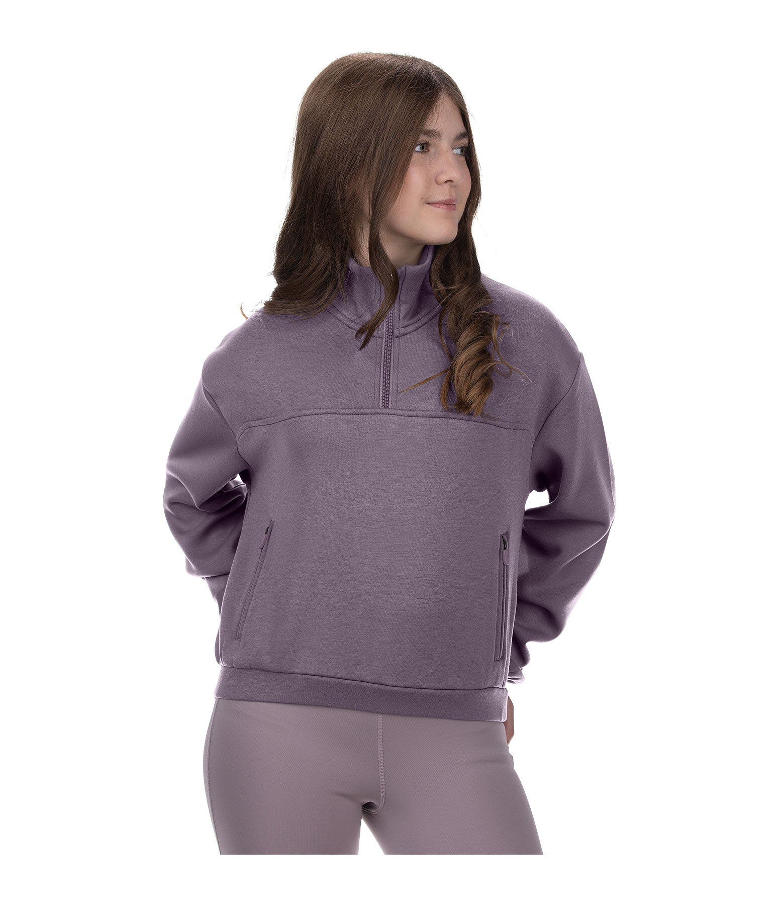 Cropped kids sweater Mieke