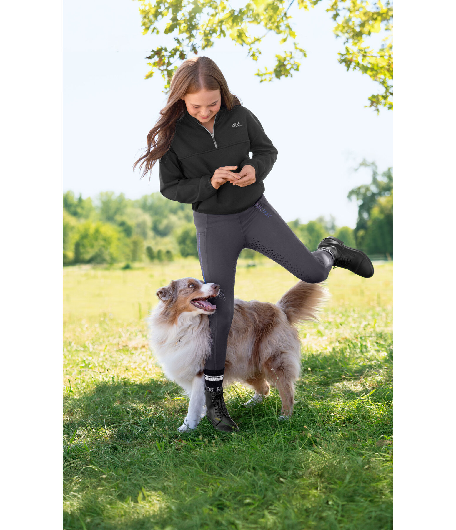 Cropped kids sweater Mieke