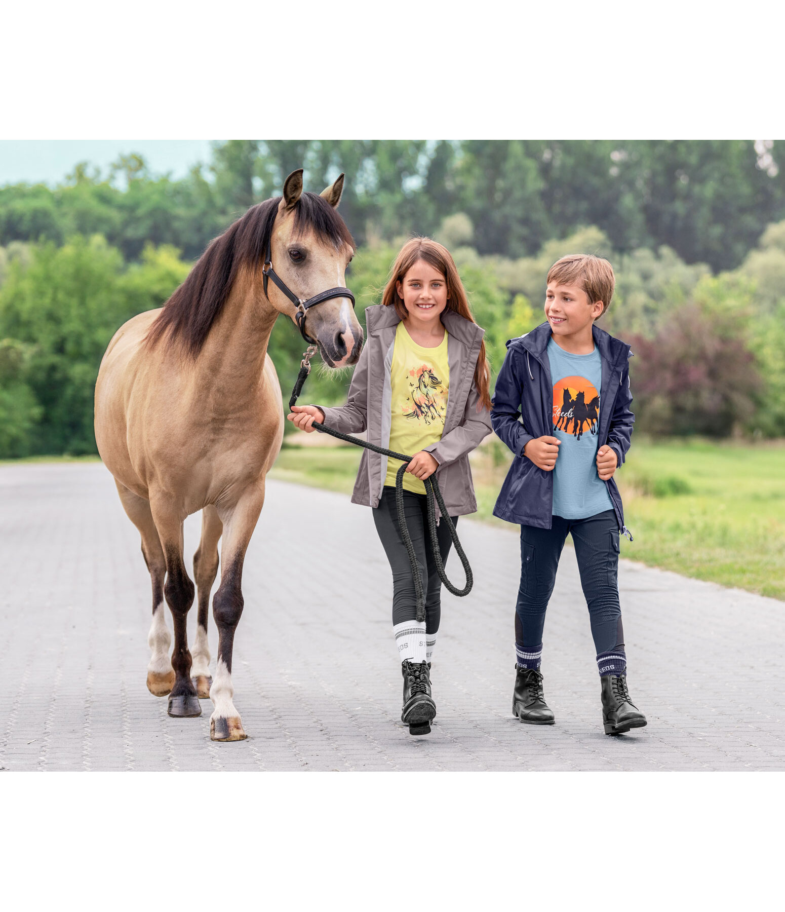 kids functionele regenjas Pina II