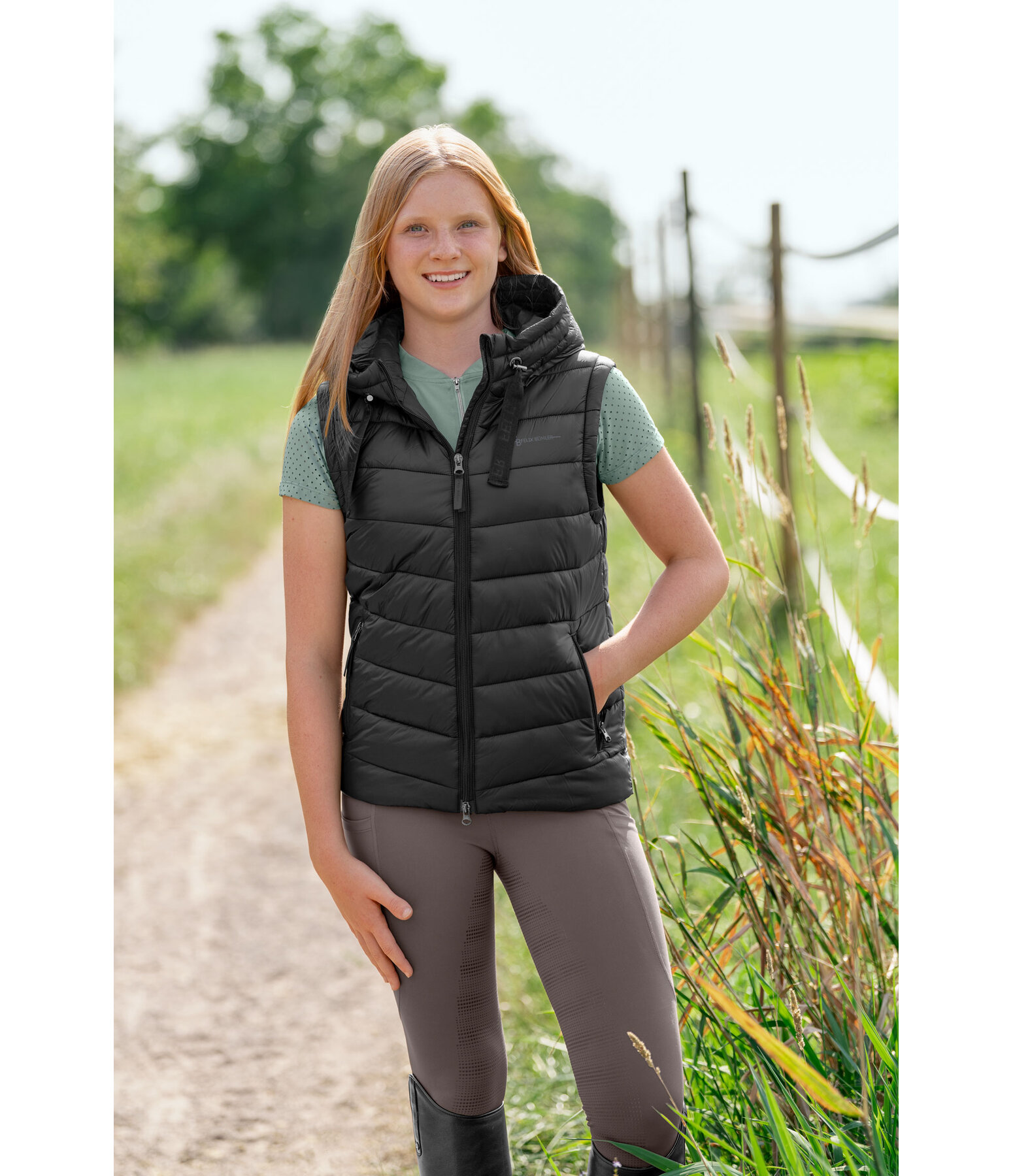 2-in-1 gewatteerde kids jas Noemie met capuchon