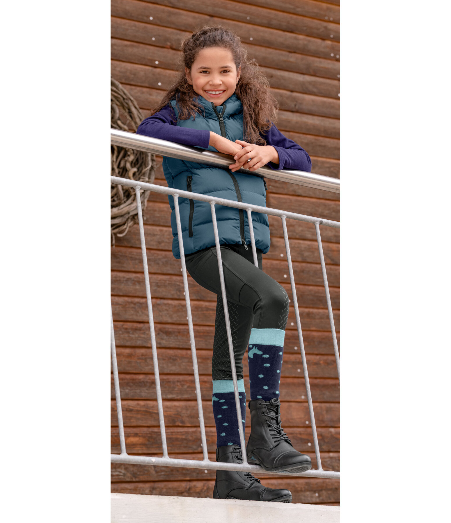 kids gewatteerde winter bodywarmer Cassi