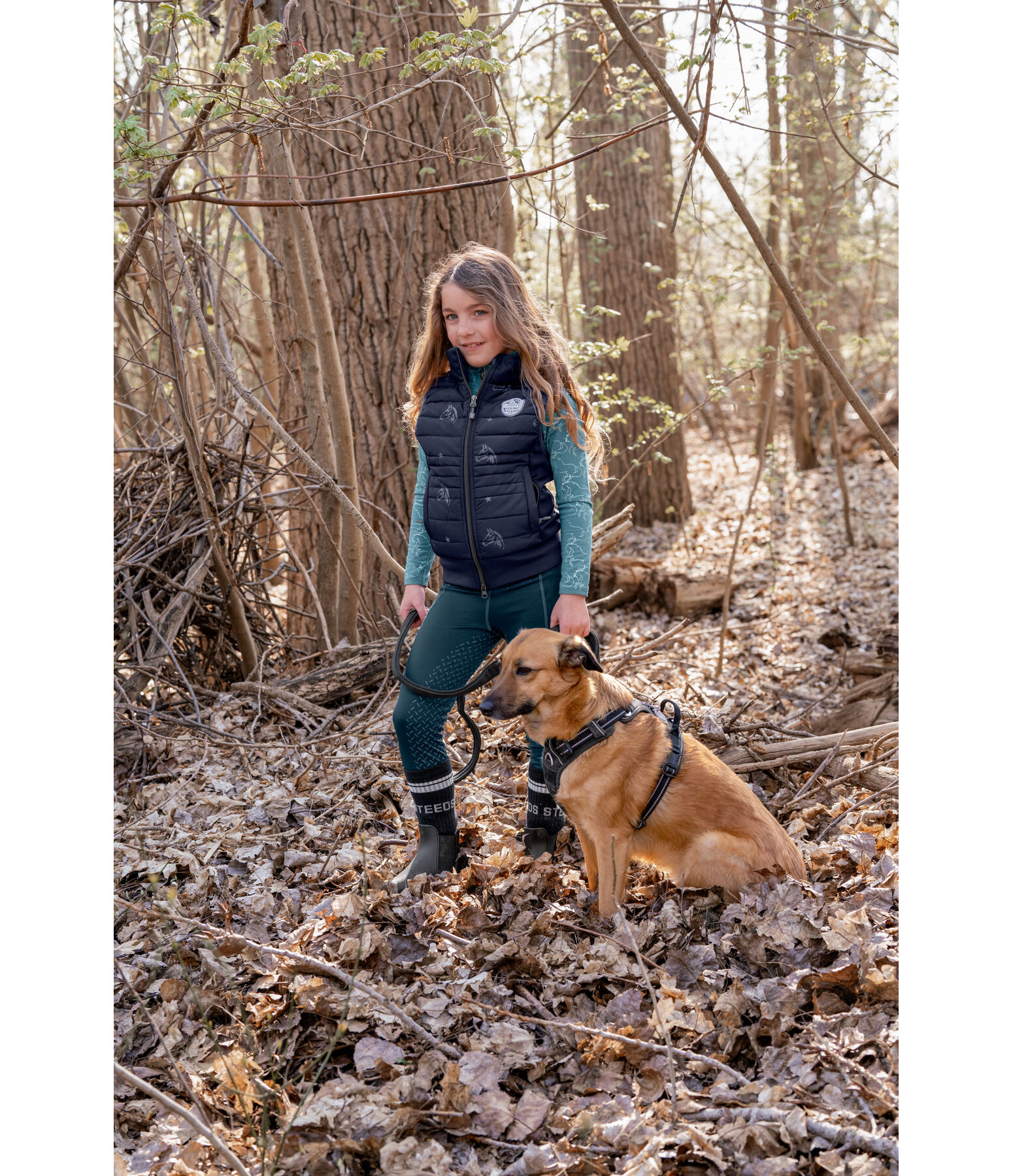 kids combi bodywarmer Shine