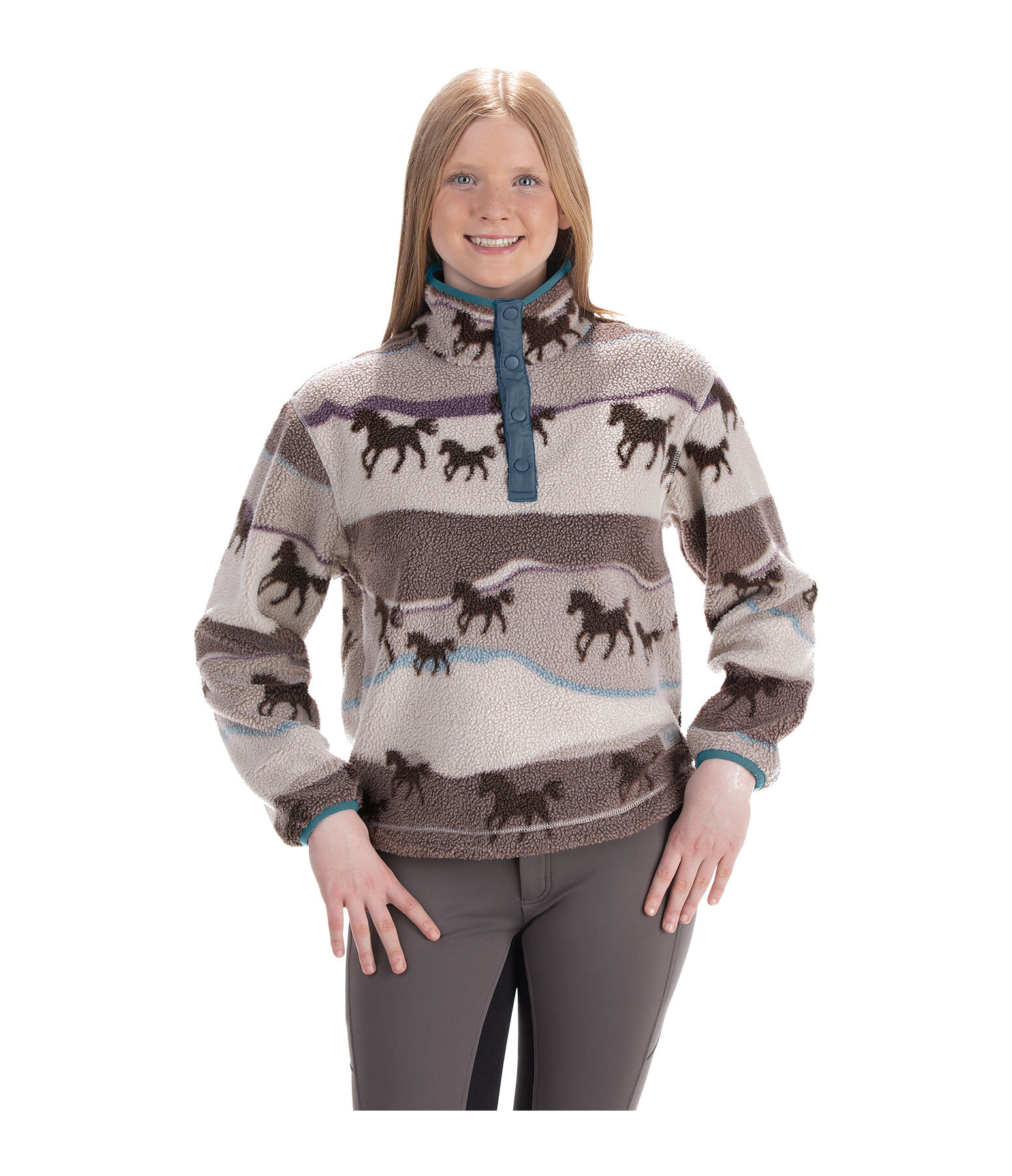 kids teddyfleece hoodie Zuri