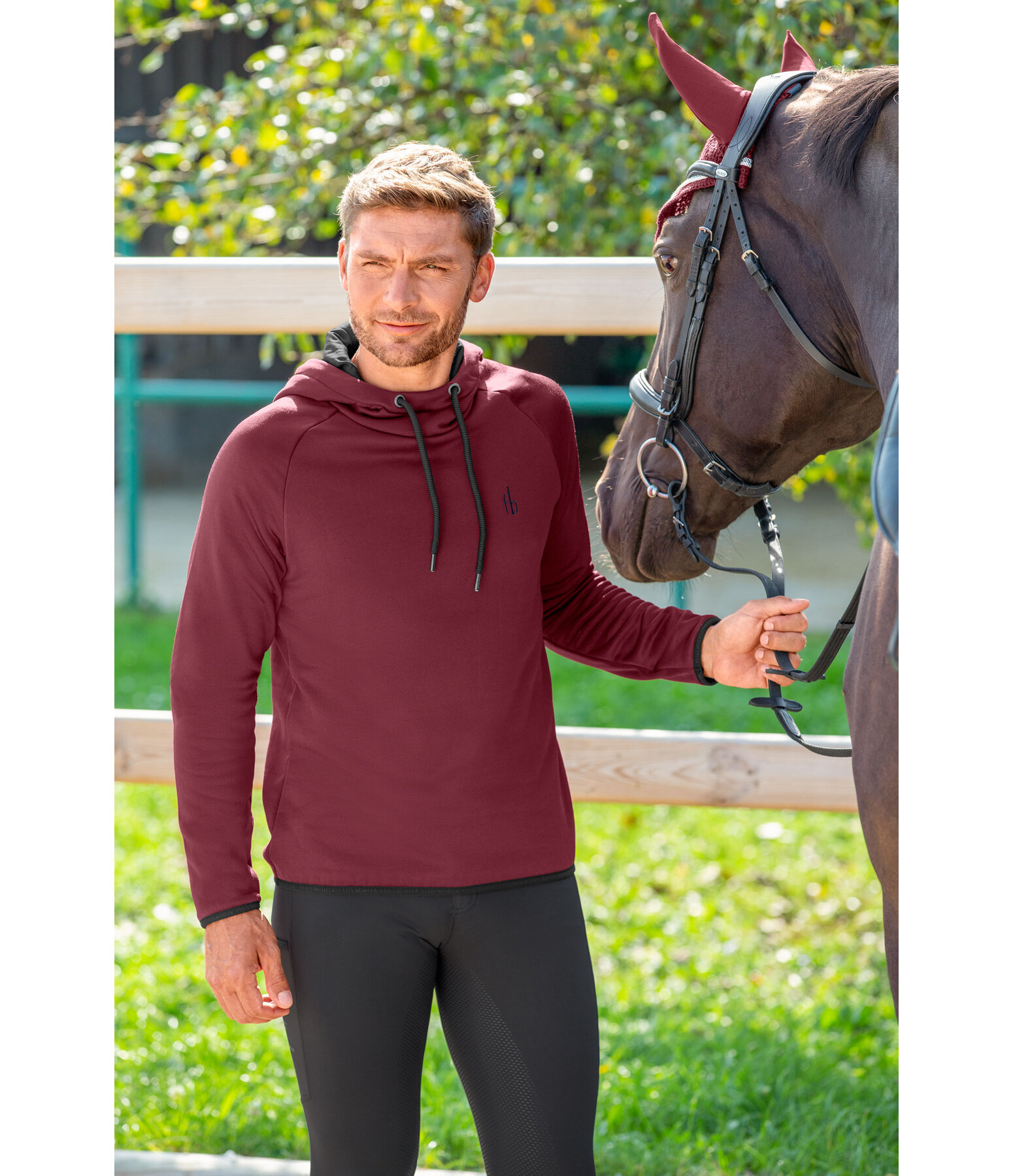 heren performance-stretch-hoodie Madison