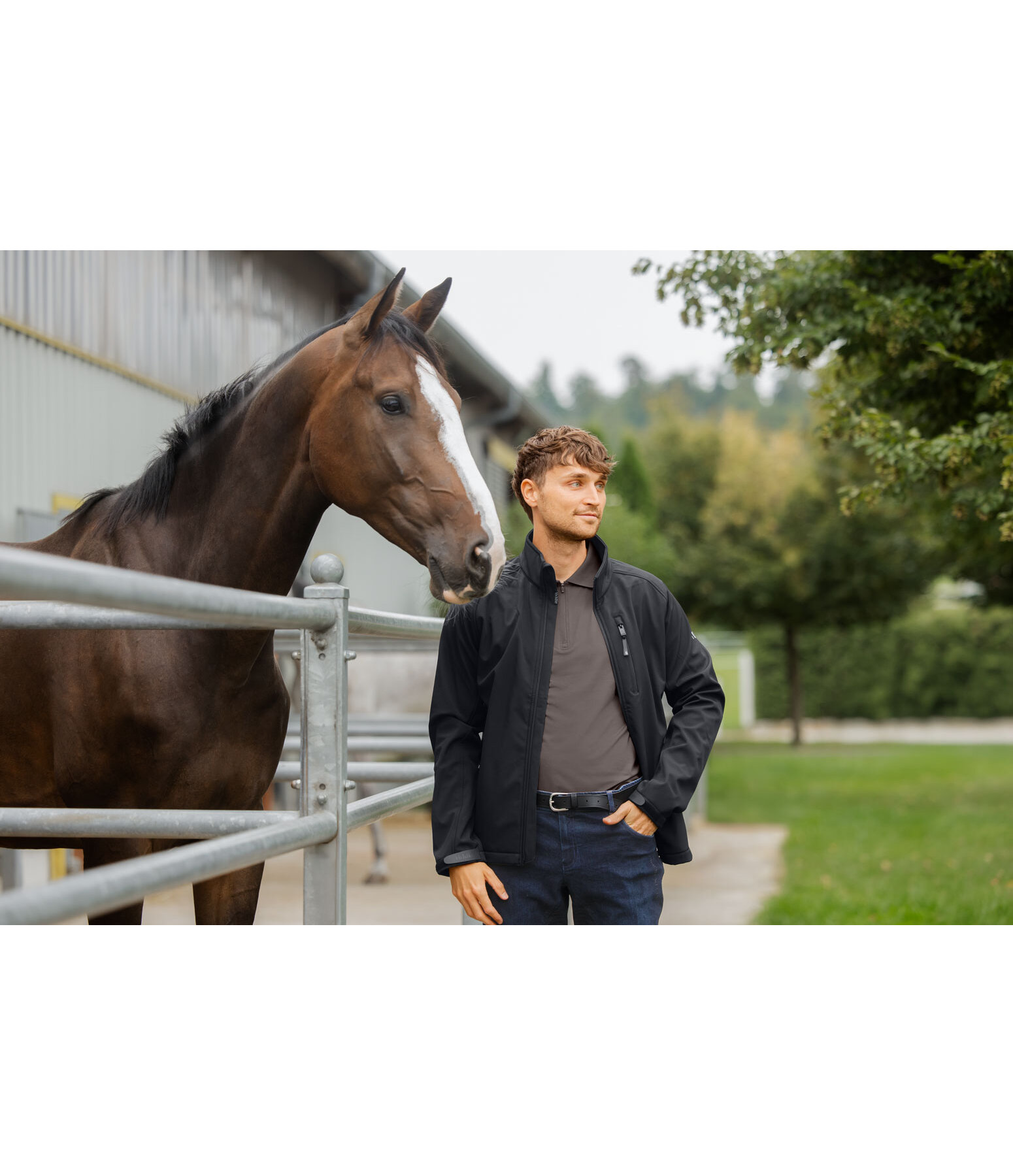 heren softshell jas Ben