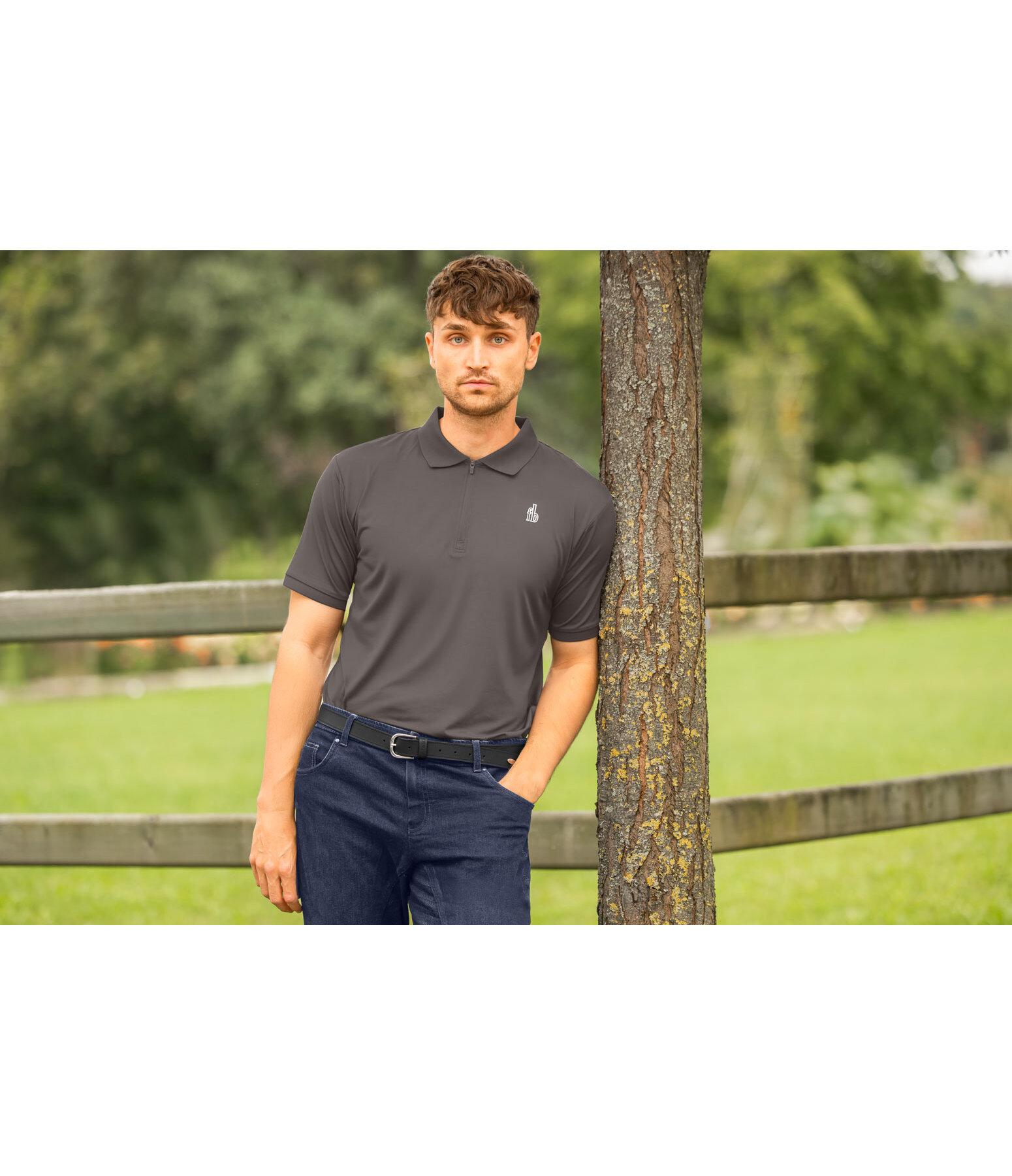 heren functioneel poloshirt Lincoln II