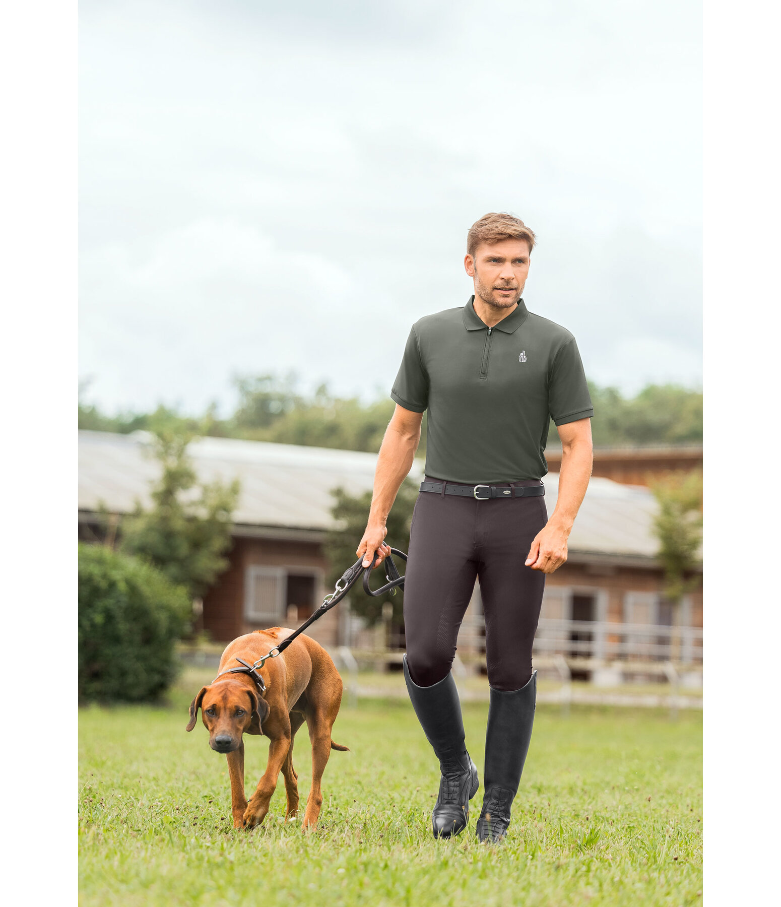 heren functioneel poloshirt Lincoln II