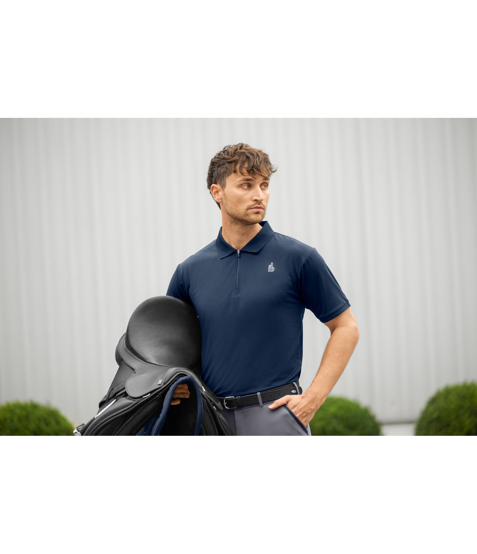 heren functioneel poloshirt Lincoln II