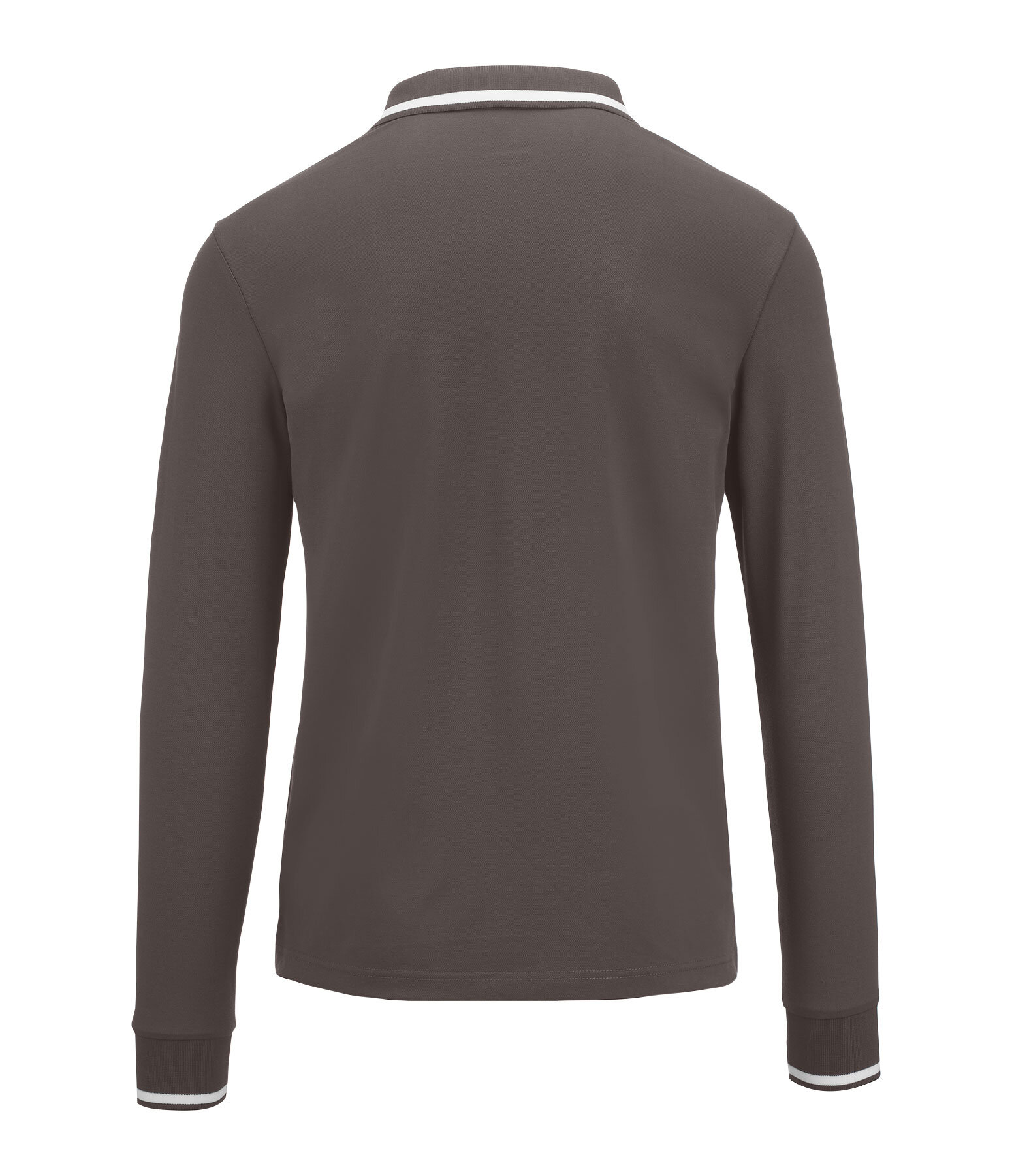 heren longsleeve poloshirt