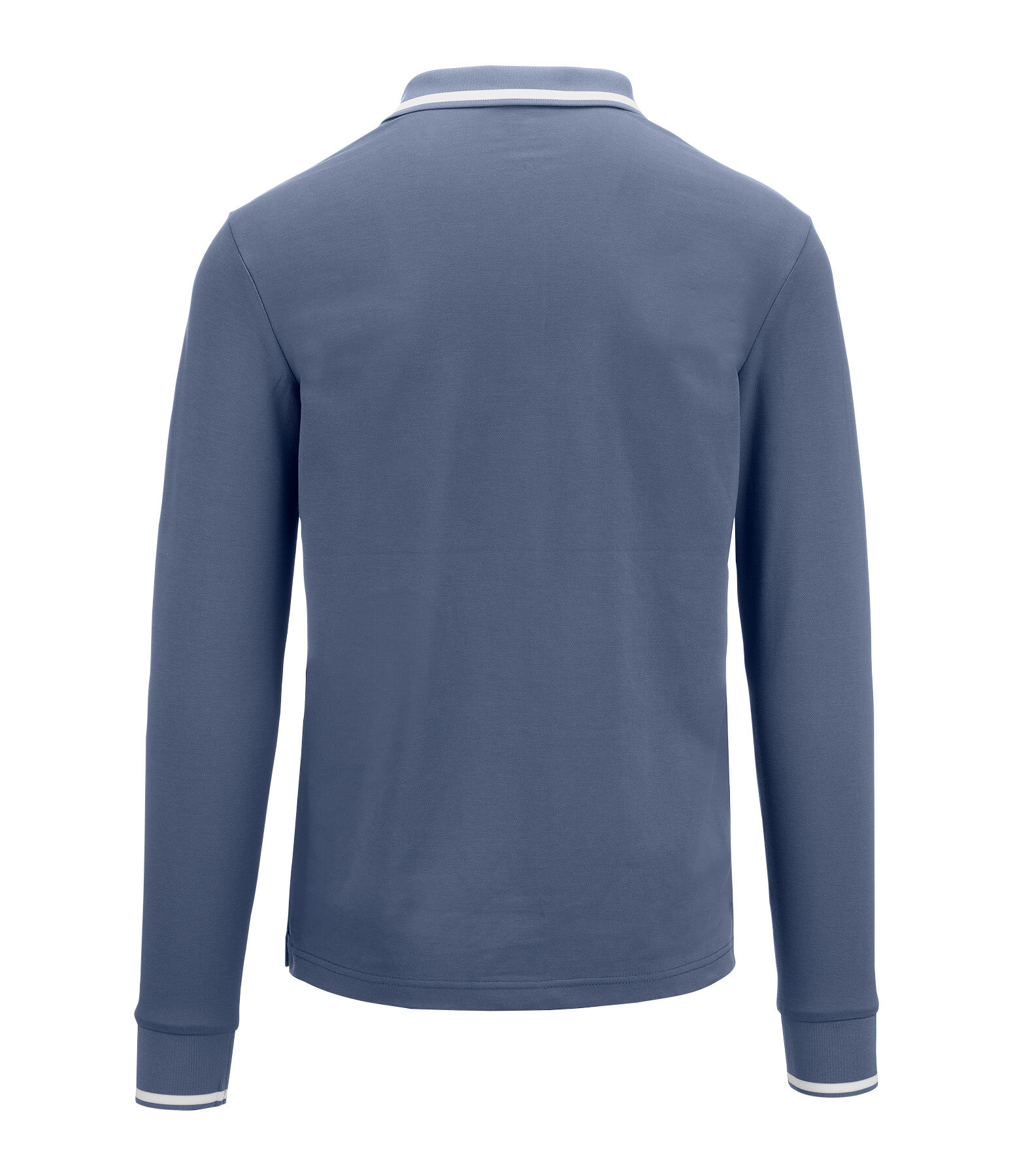 heren longsleeve poloshirt