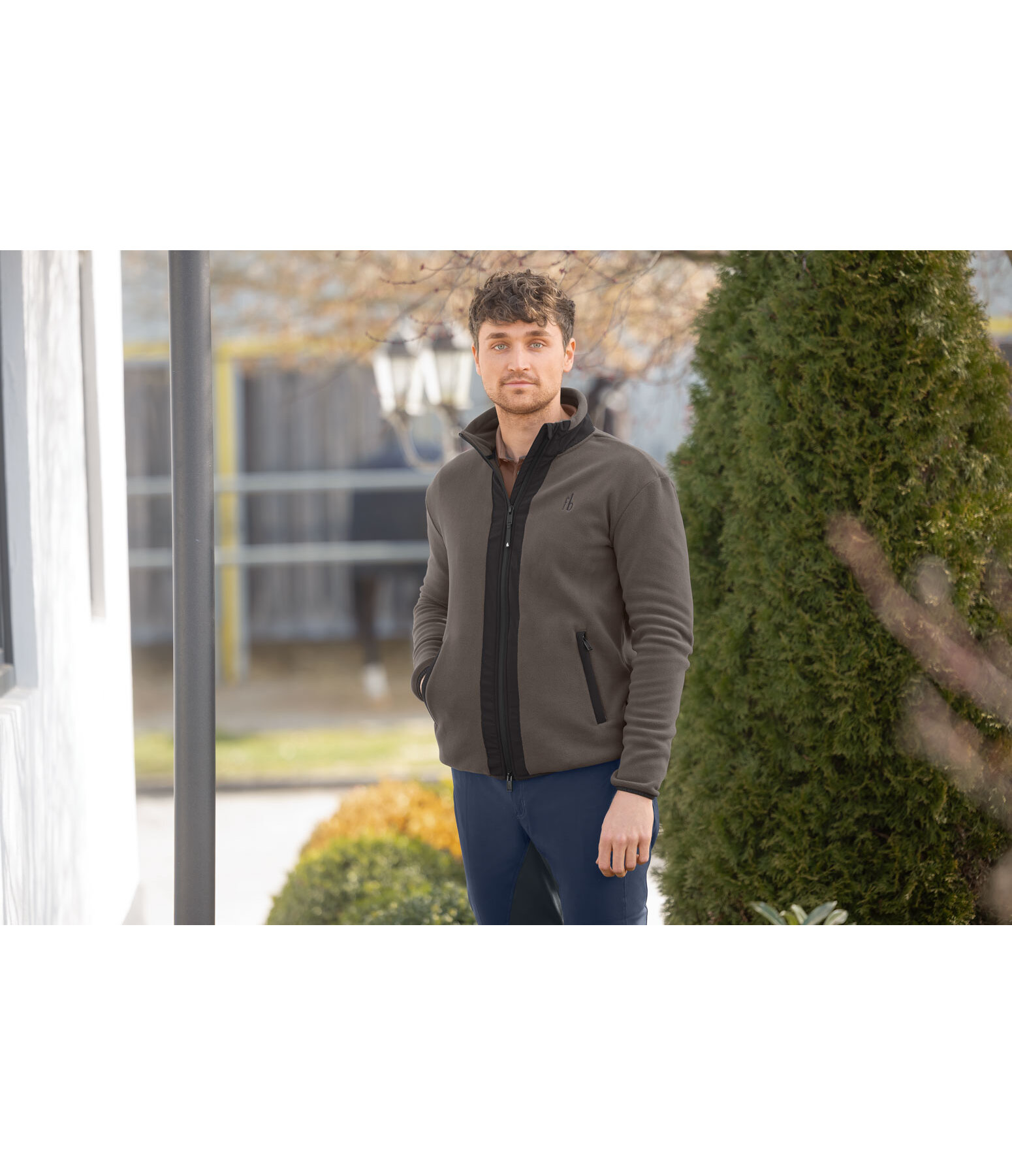 heren fleecejas Napa