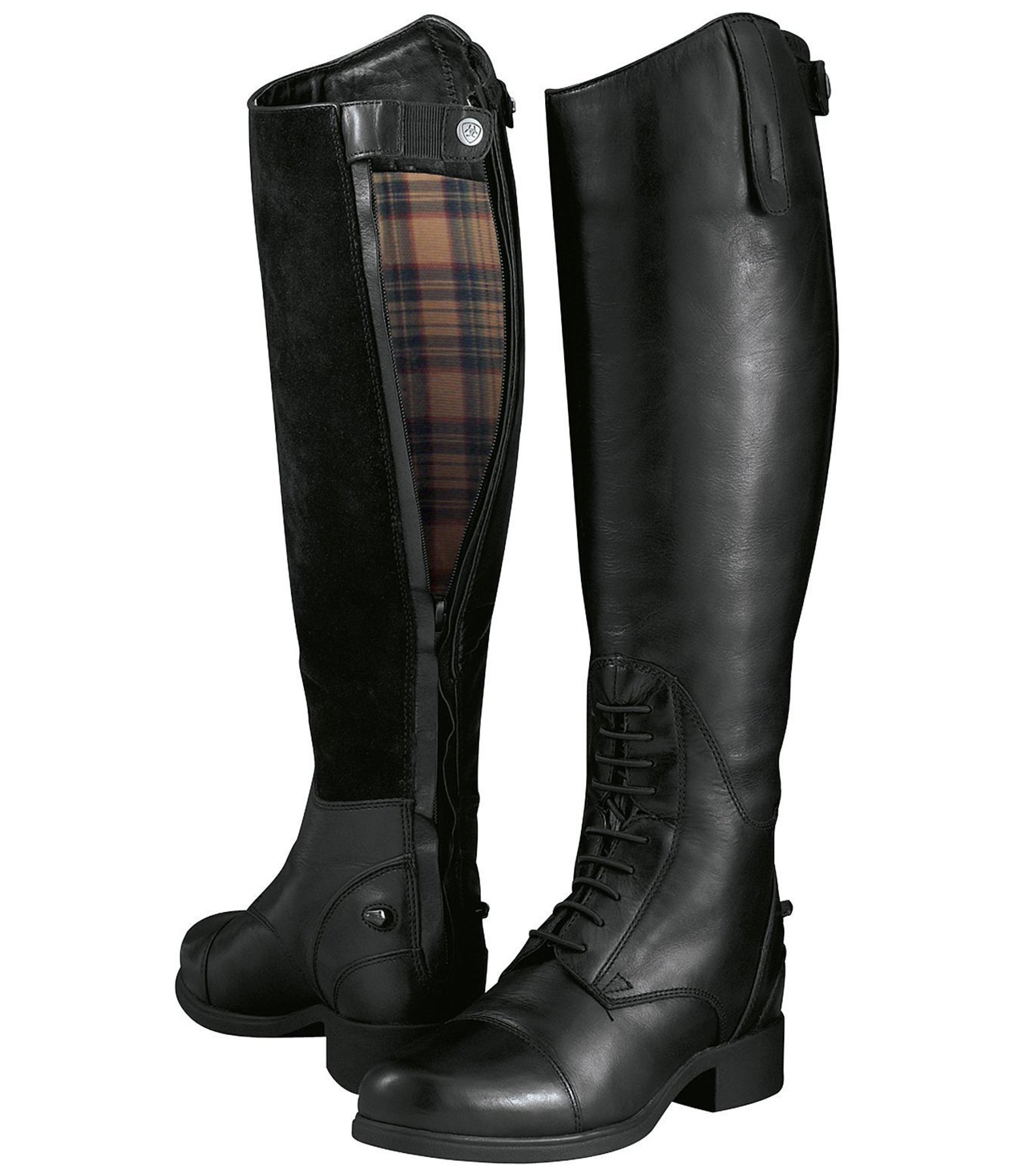 boots equitation cuir marron