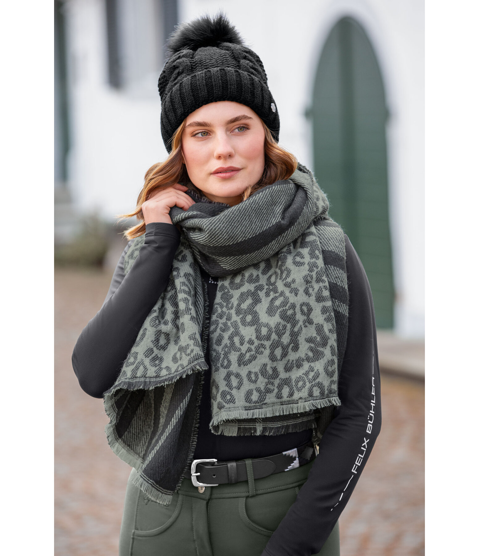 XXL sjaal Leo