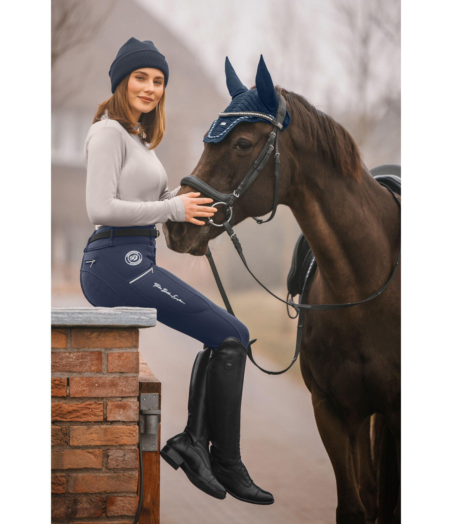Hybrid thermo grip rijbroek Cheyenne